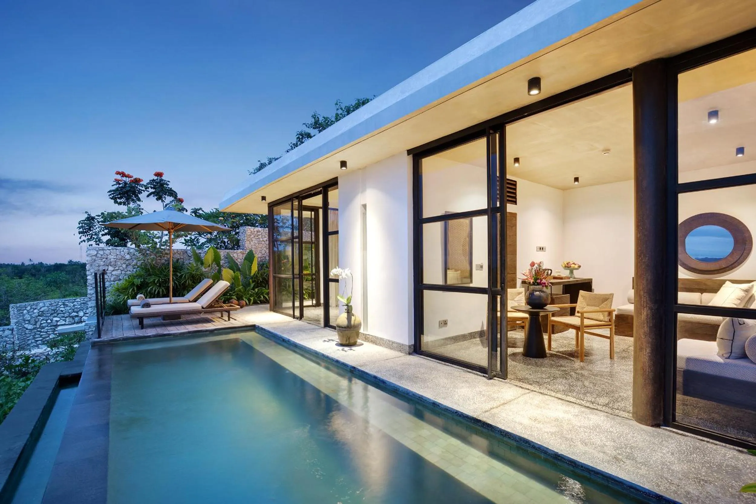 Swimming pool in MAUA Nusa Penida Bali