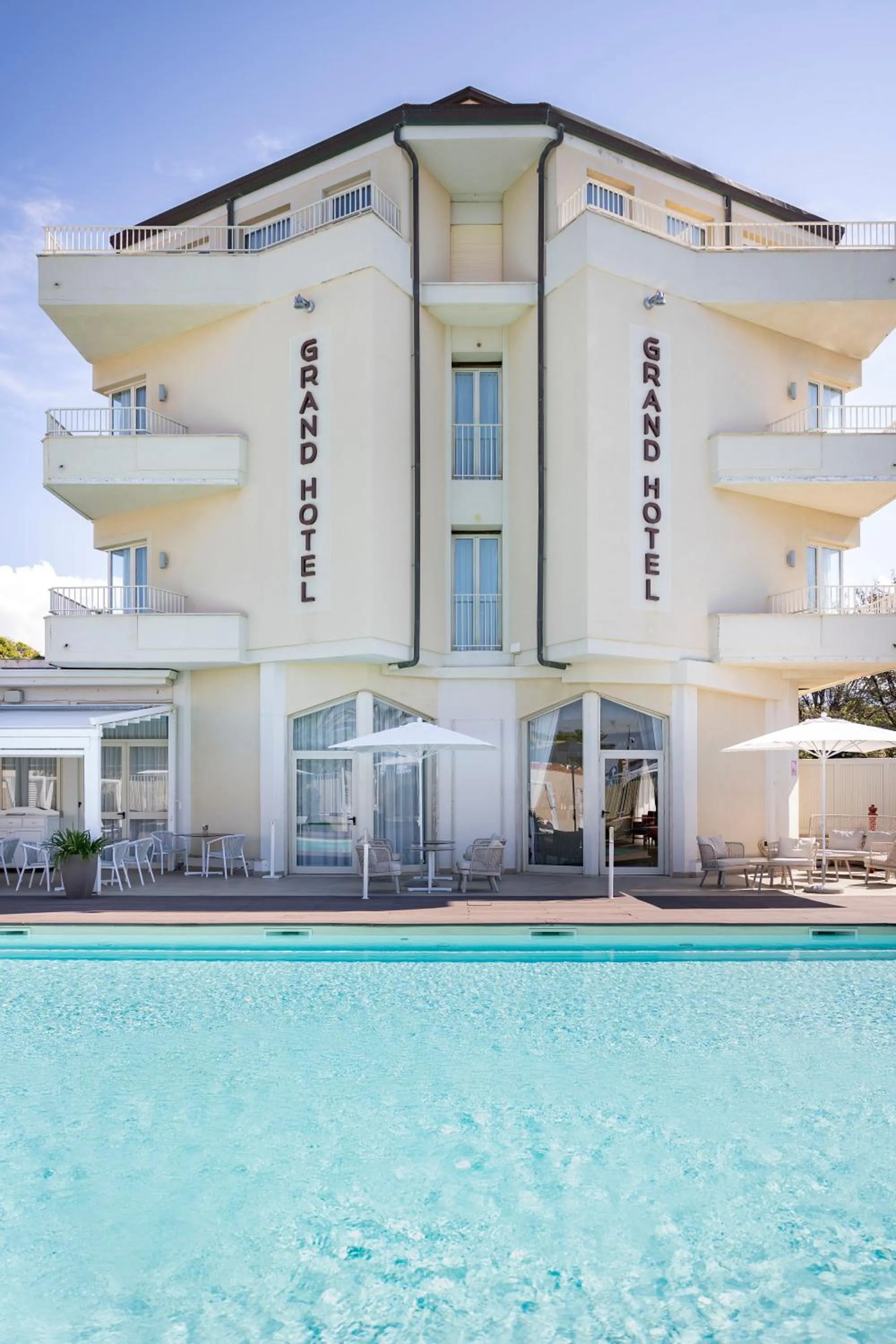 Property building in Grand Hotel