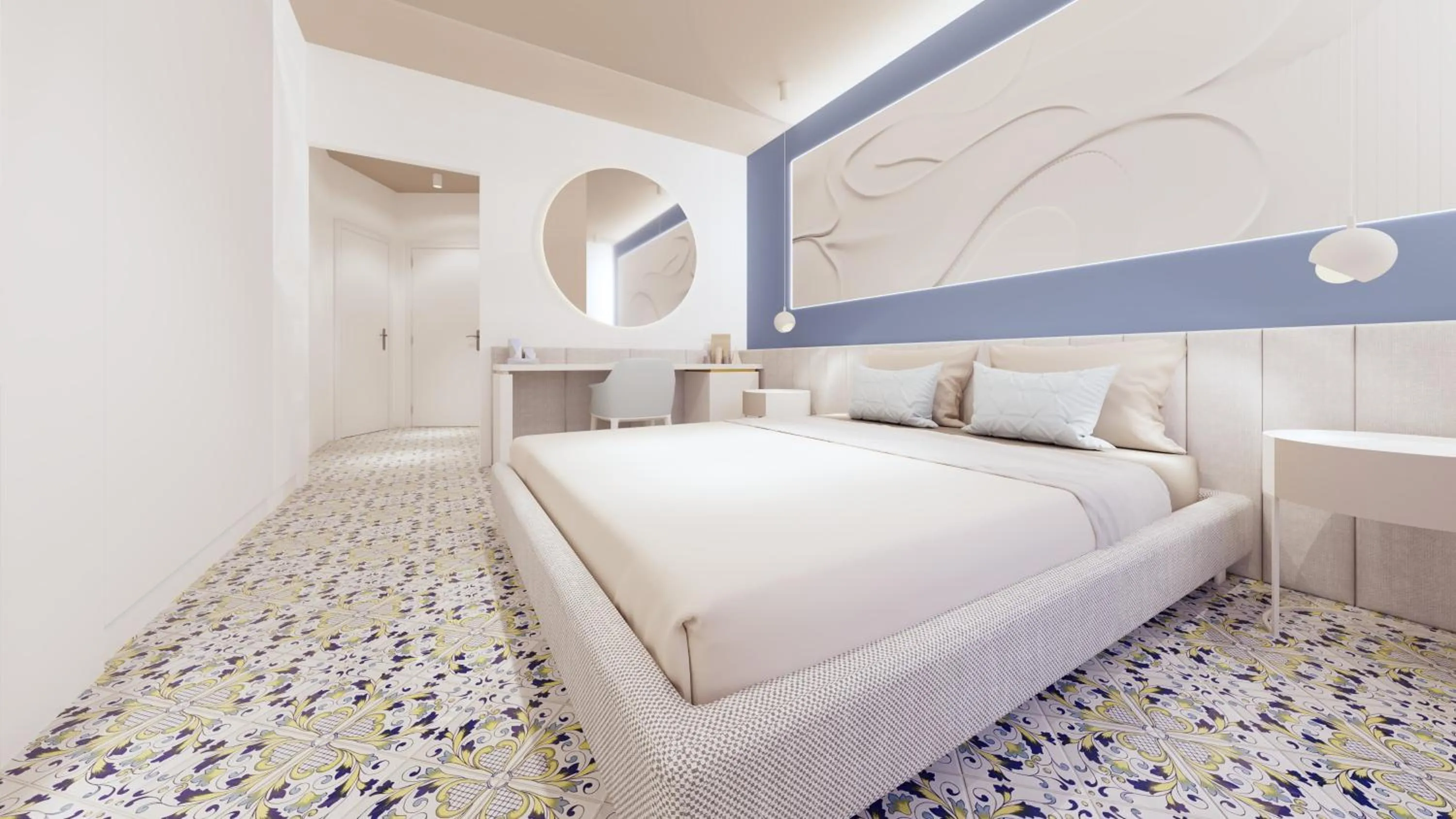 Superior Double or Twin Room with Sea View in Grand Hotel