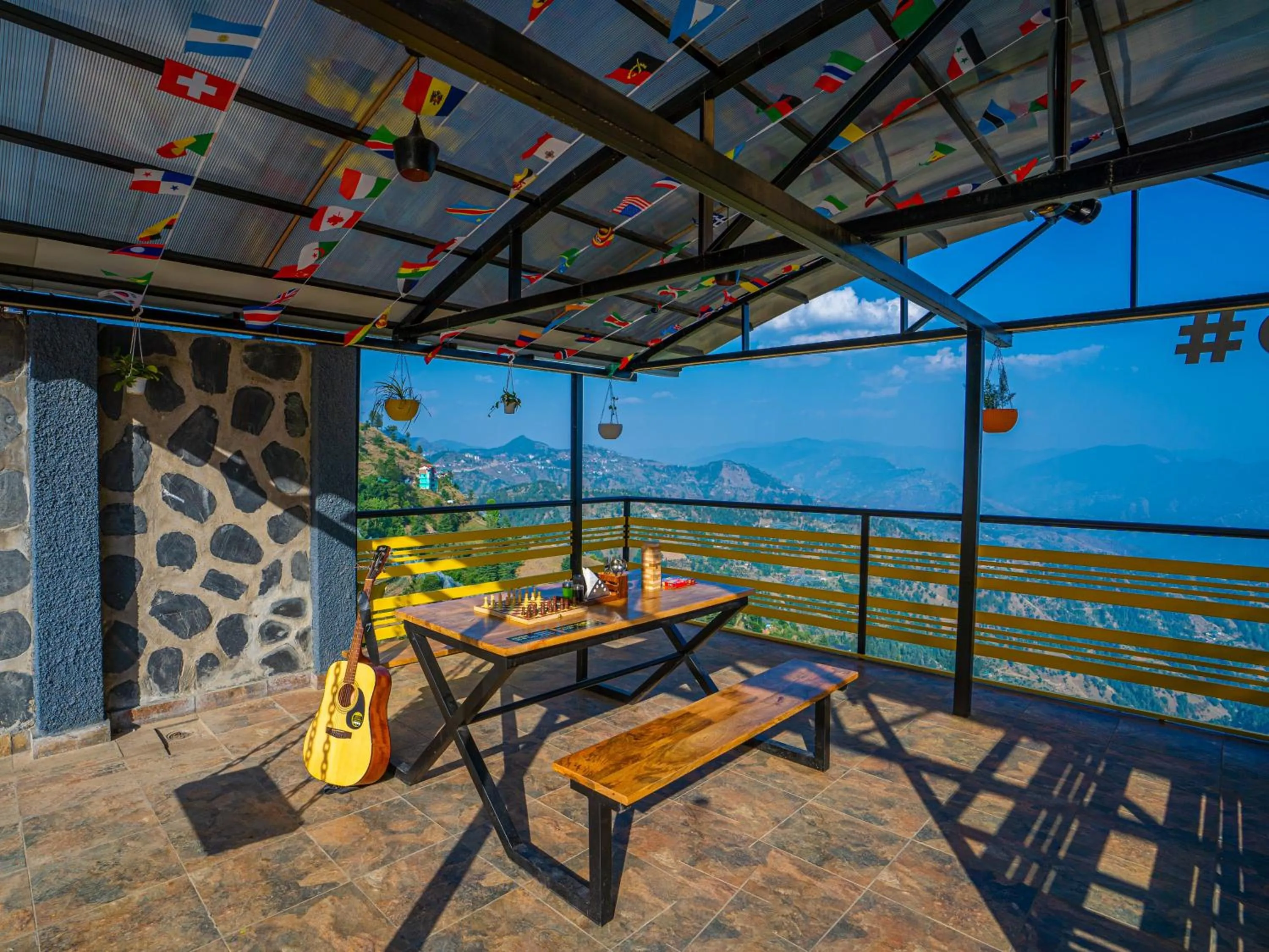 Natural landscape in The Hosteller Kufri, Shimla