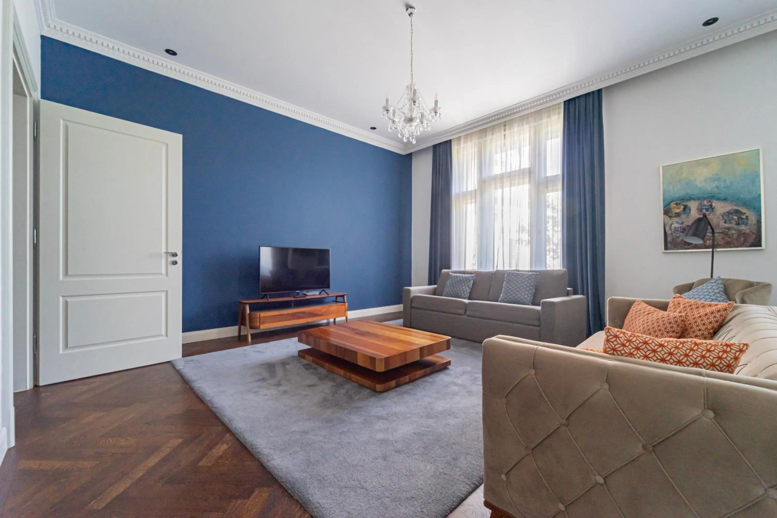 Communal lounge/ TV room in ZOYA LUXURY RESIDENCE