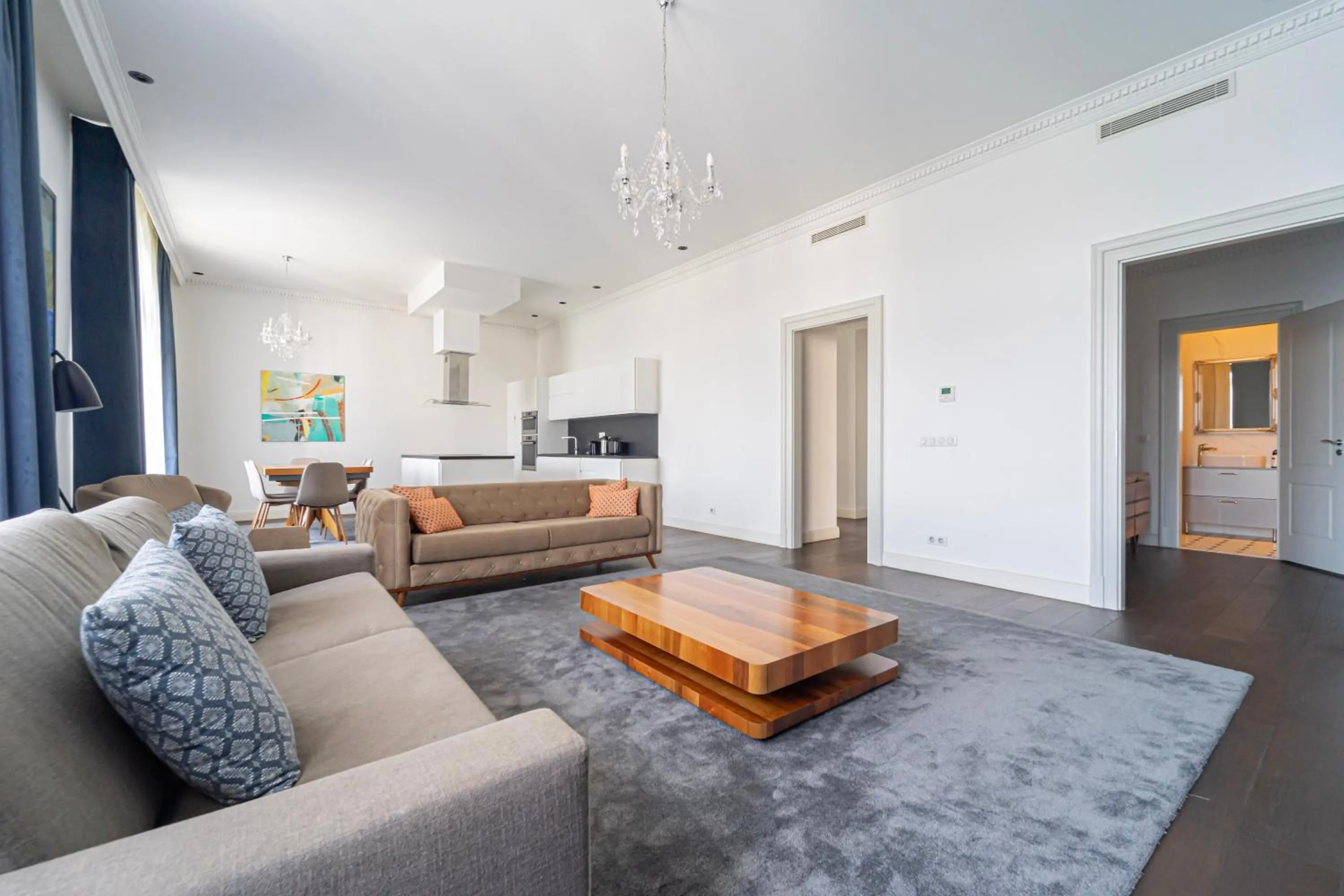 Living room in ZOYA LUXURY RESIDENCE