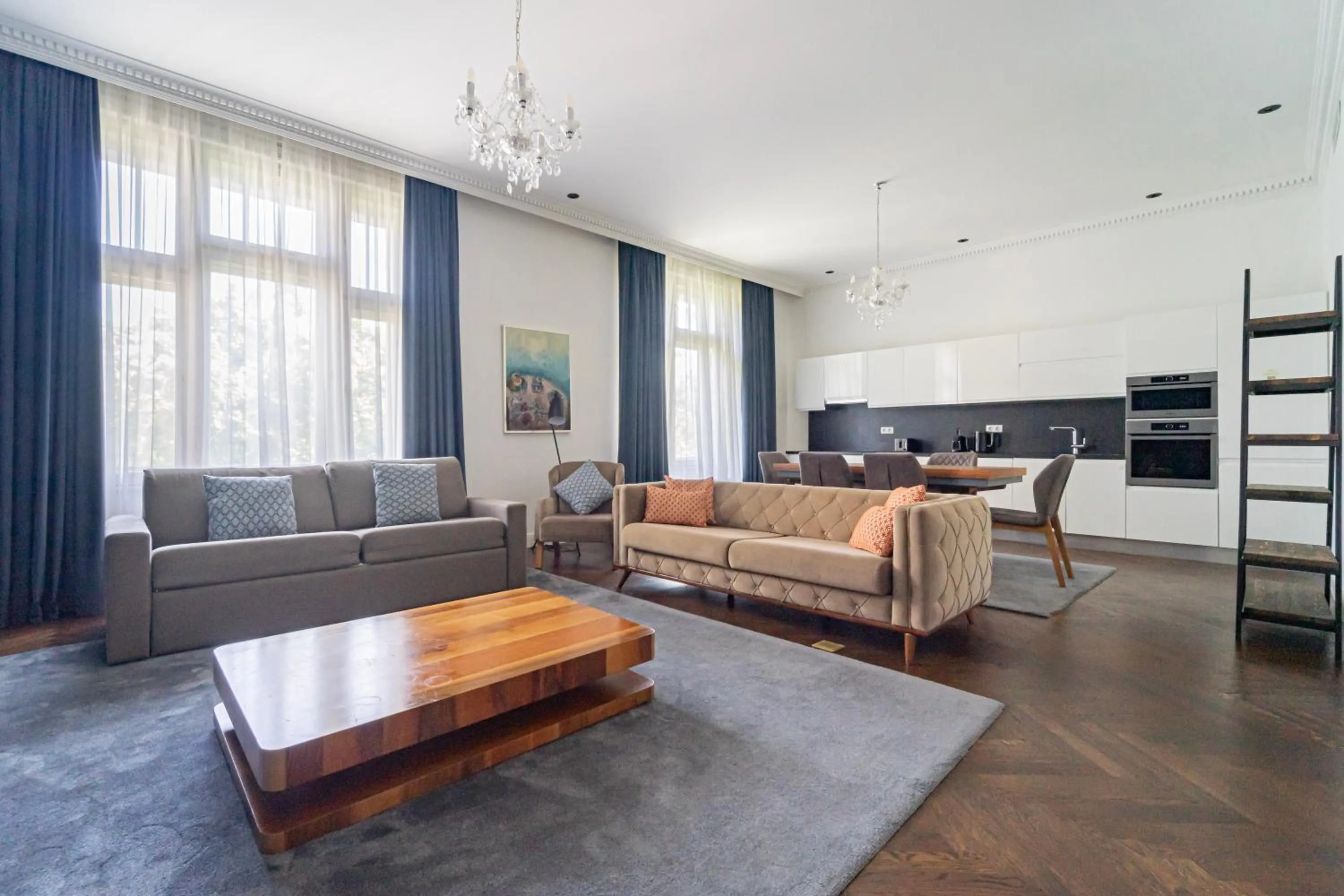 Living room in ZOYA LUXURY RESIDENCE