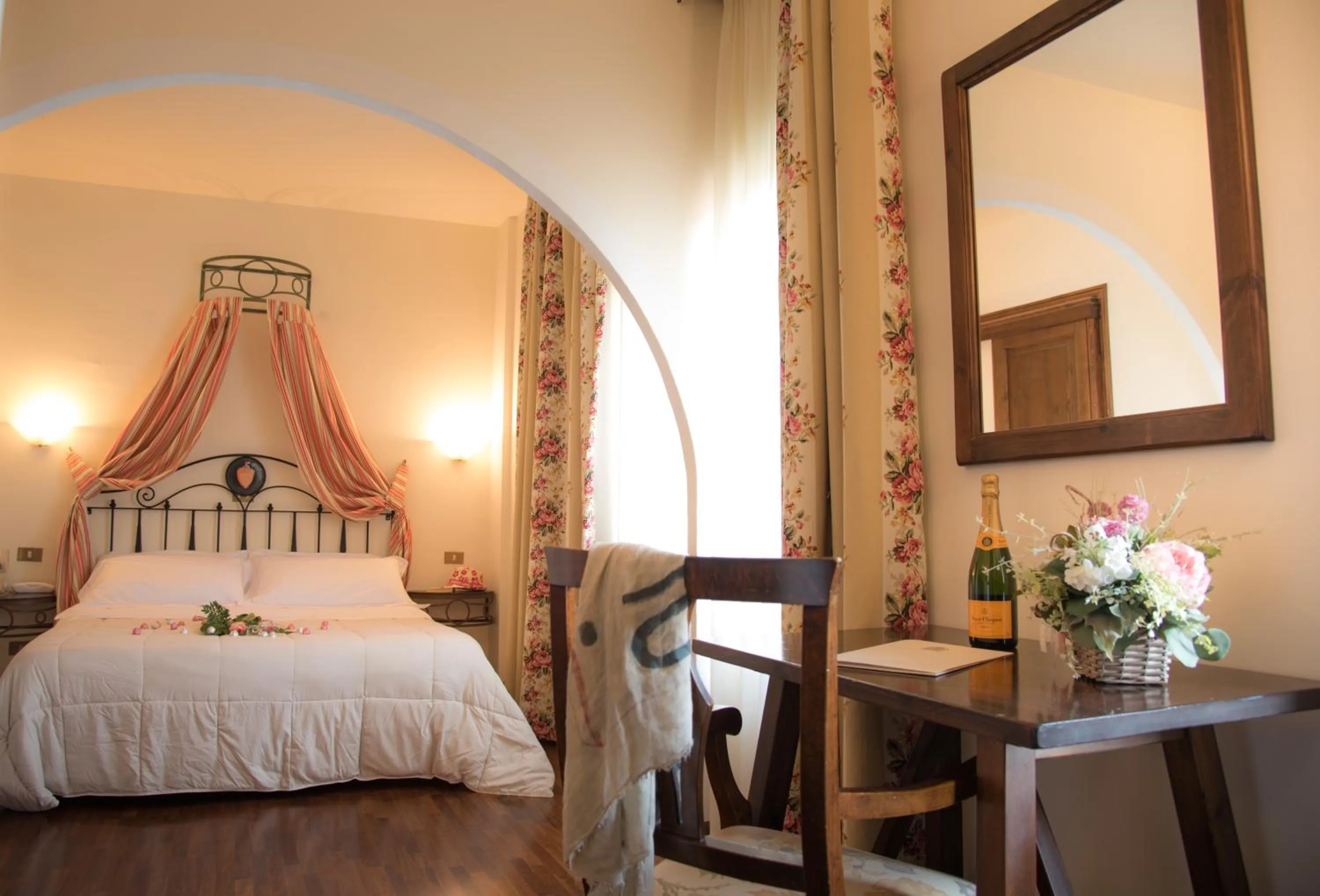 Bed in Abbazia Collemedio Resort & Spa