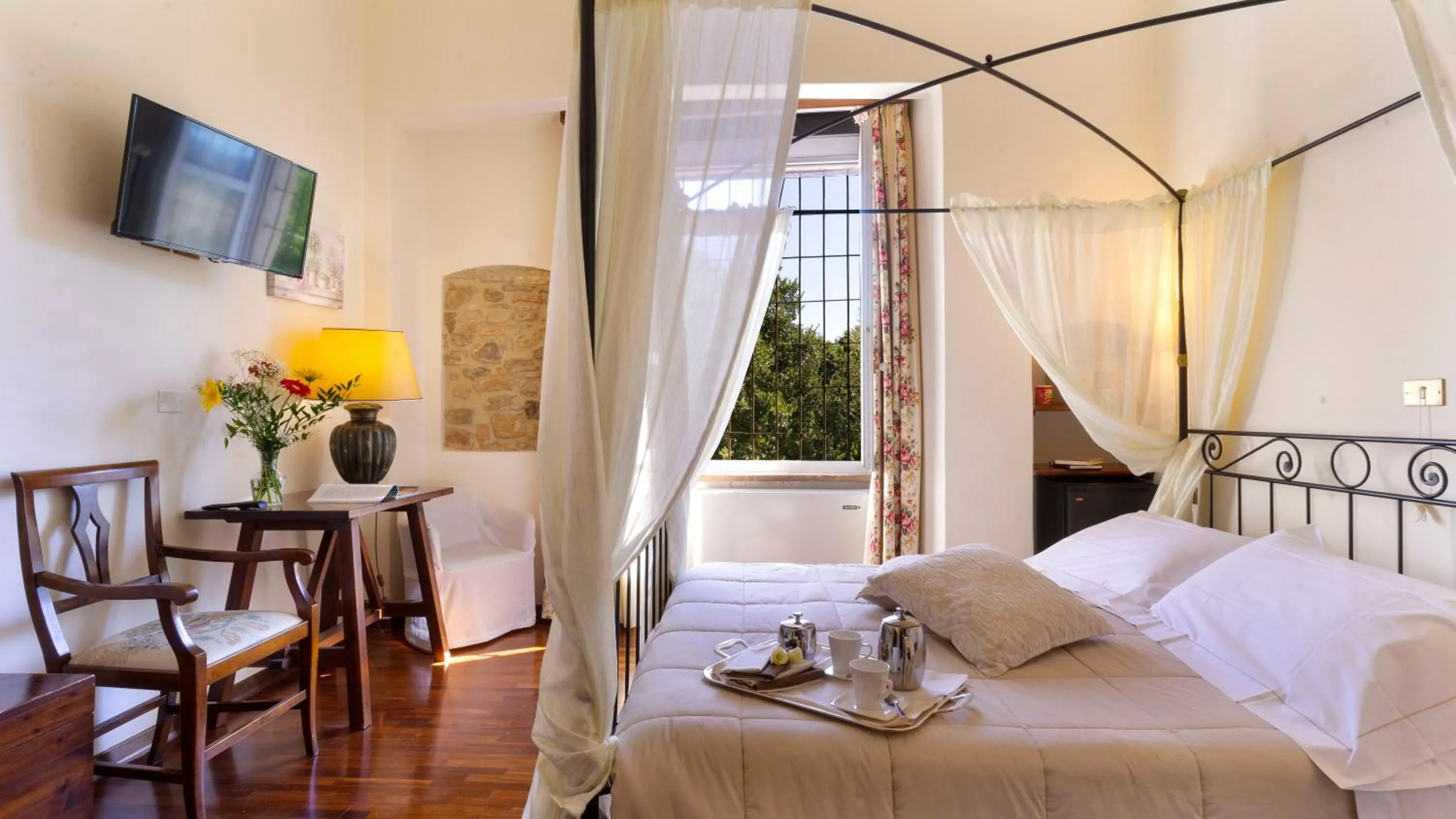 Bed in Abbazia Collemedio Resort & Spa