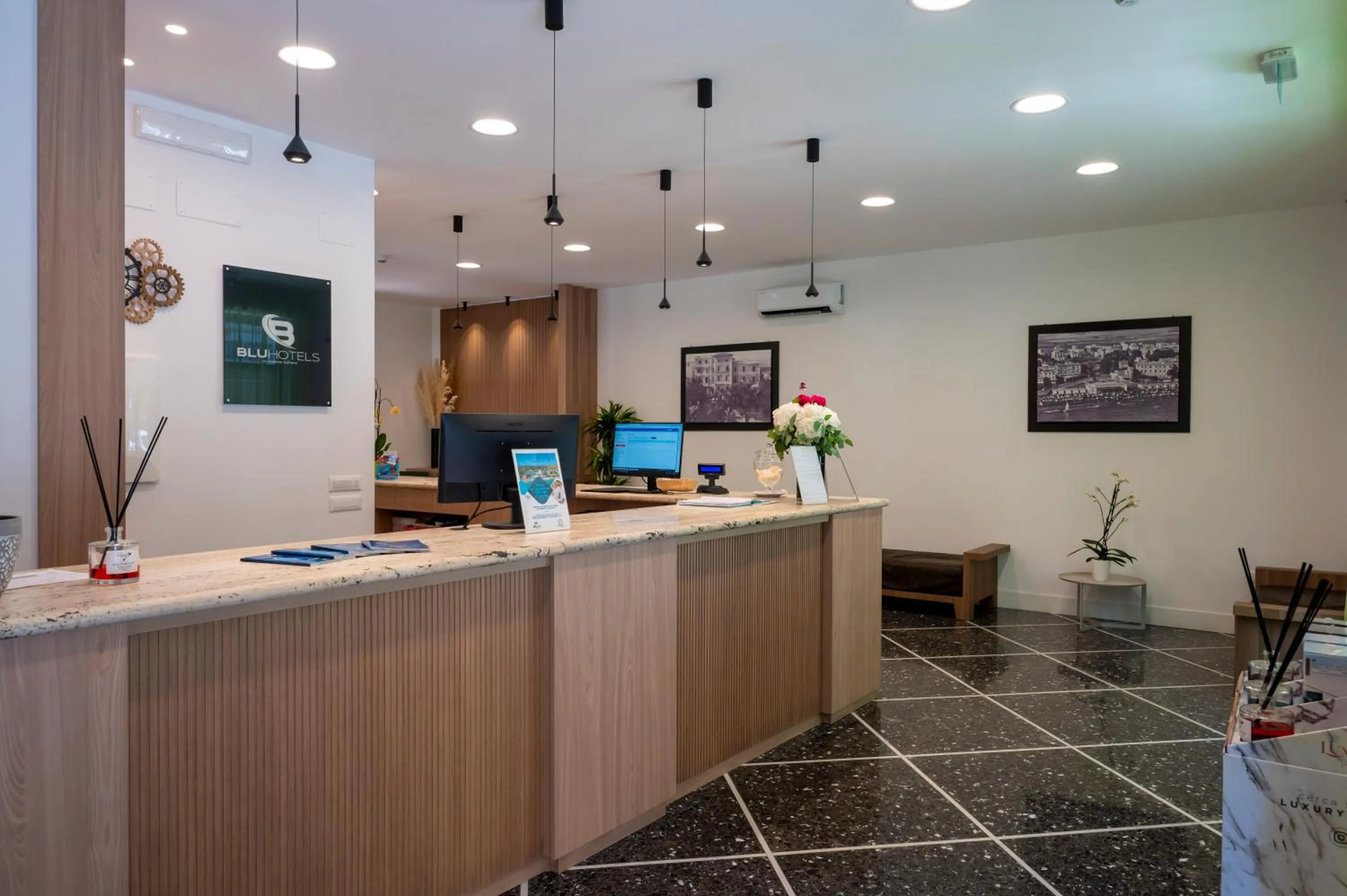 Lobby or reception in Hotel Villa Margherita