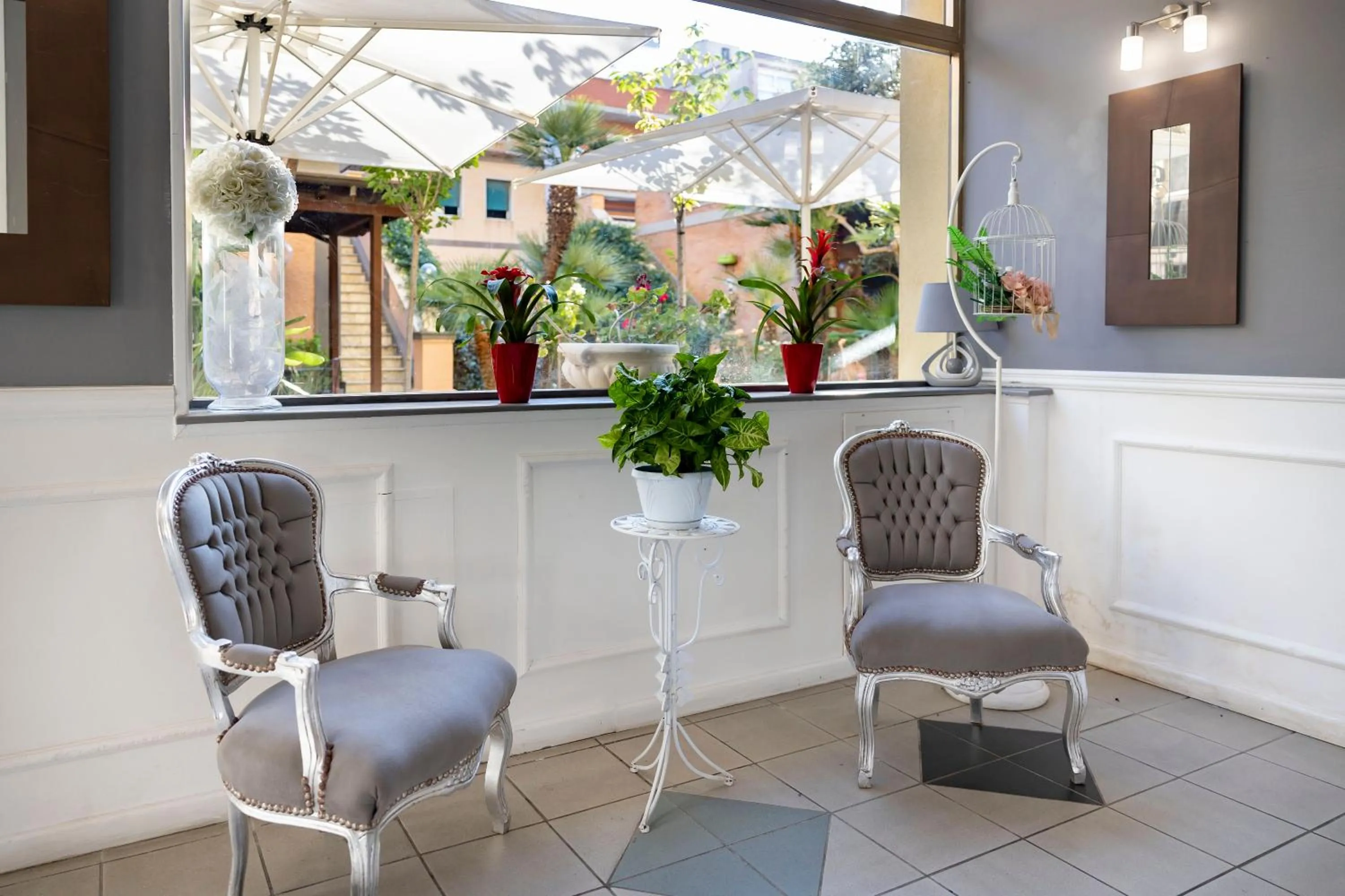 hair dresser in Hotel Villa Margherita