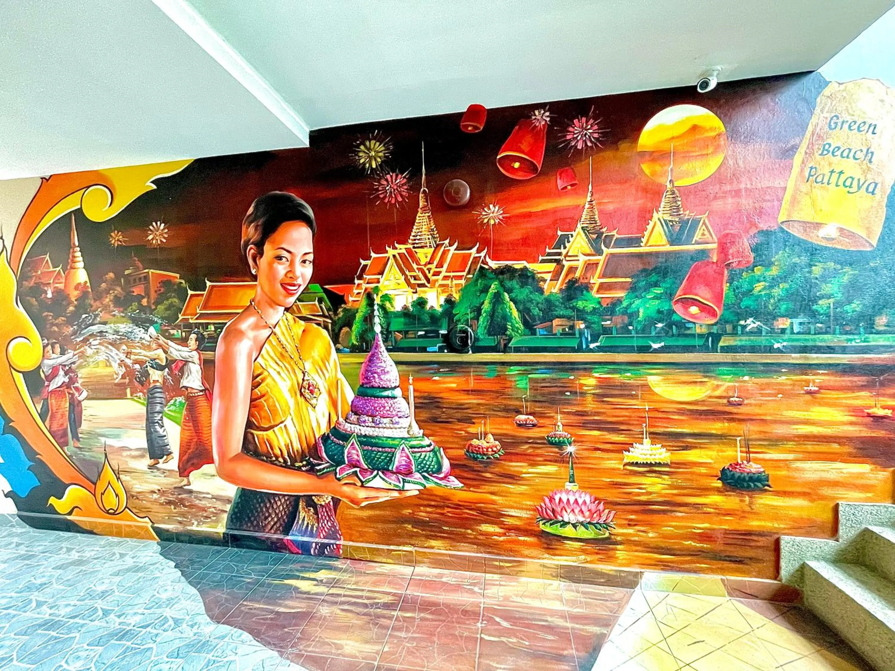 Property building in Green Beach Pattaya