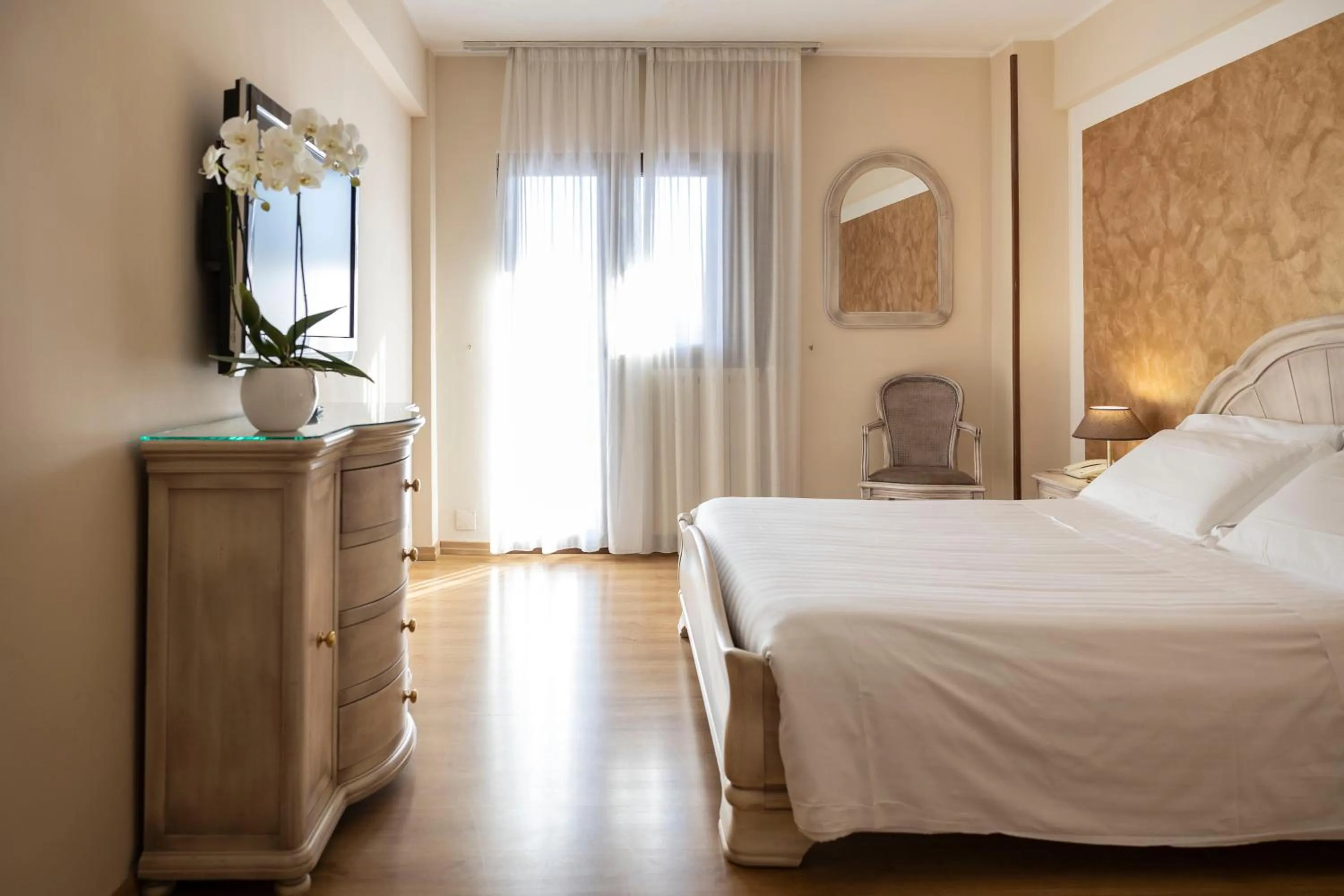 Bed in Grand Hotel del Parco