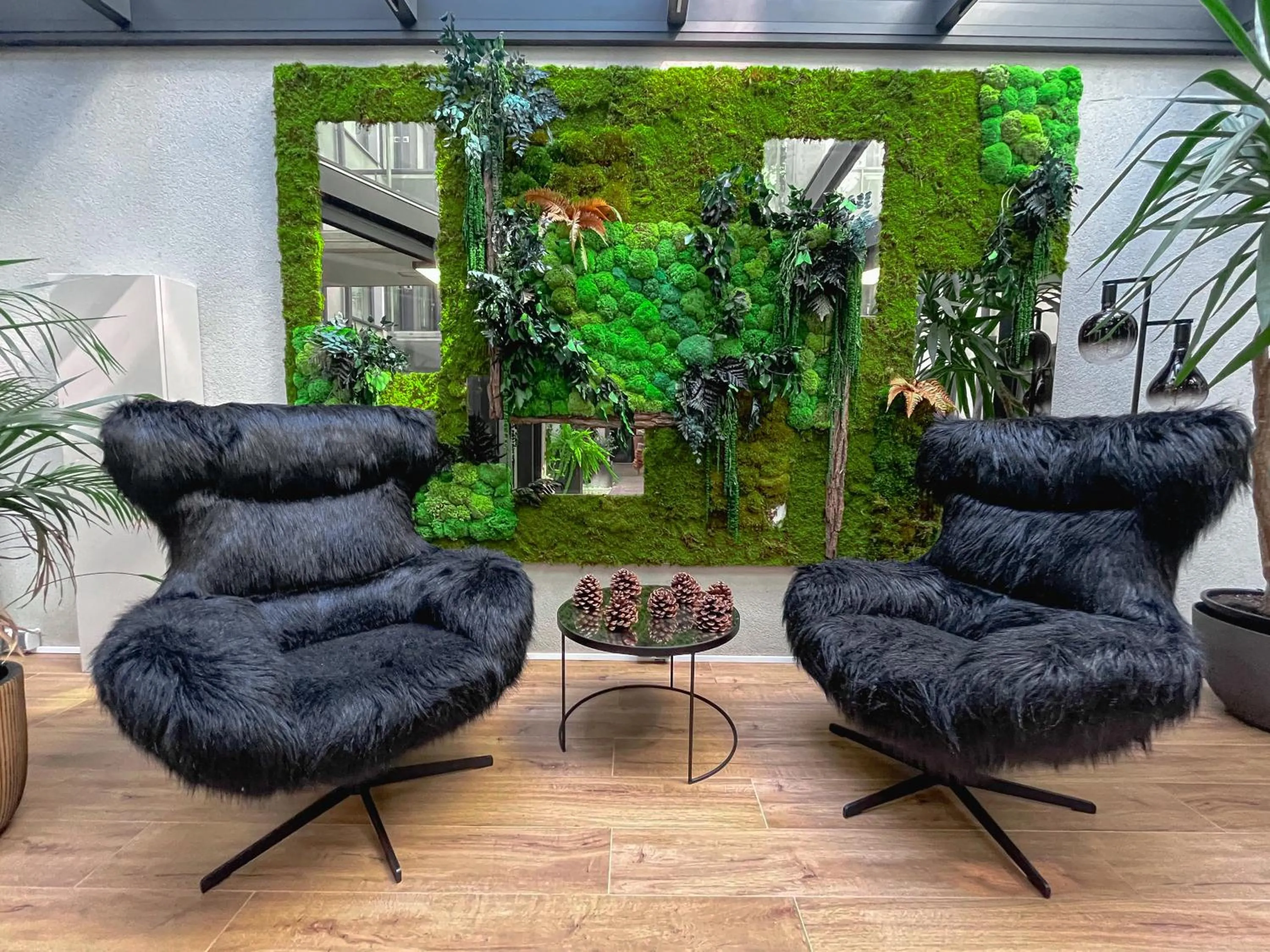 Inner courtyard view in Xerion Hotel