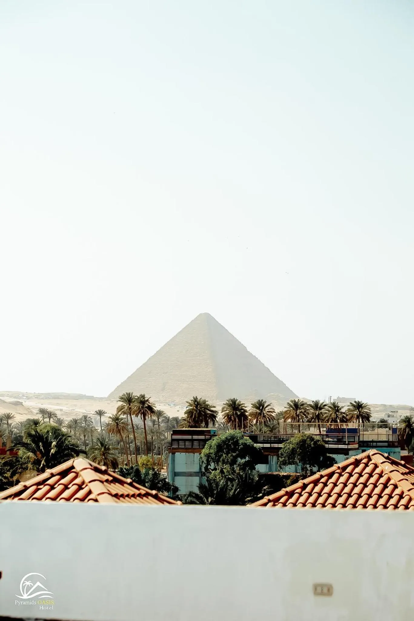 Mountain view in Pyramids Oasis Hotel