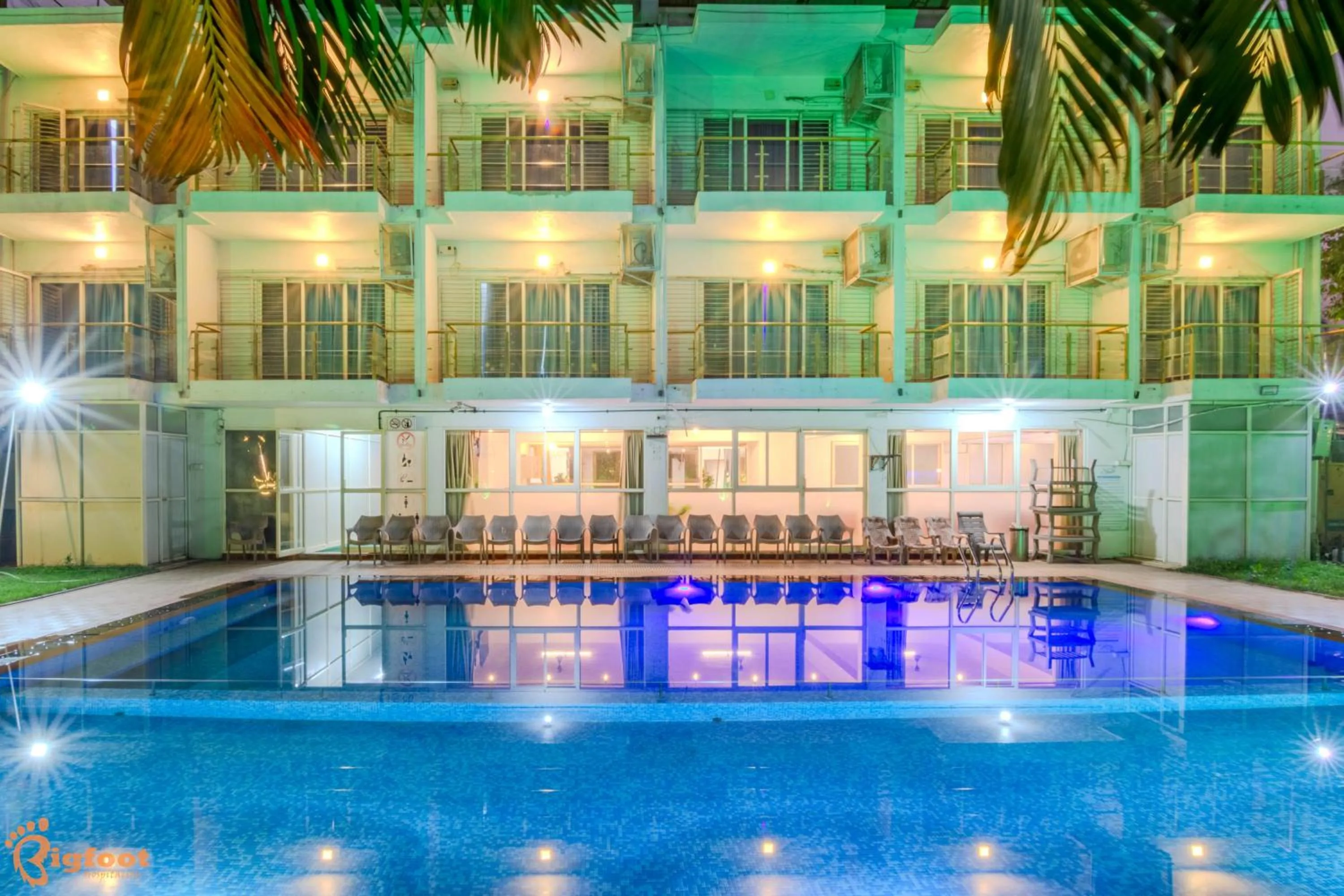 Swimming pool in Nilaya Nest Away