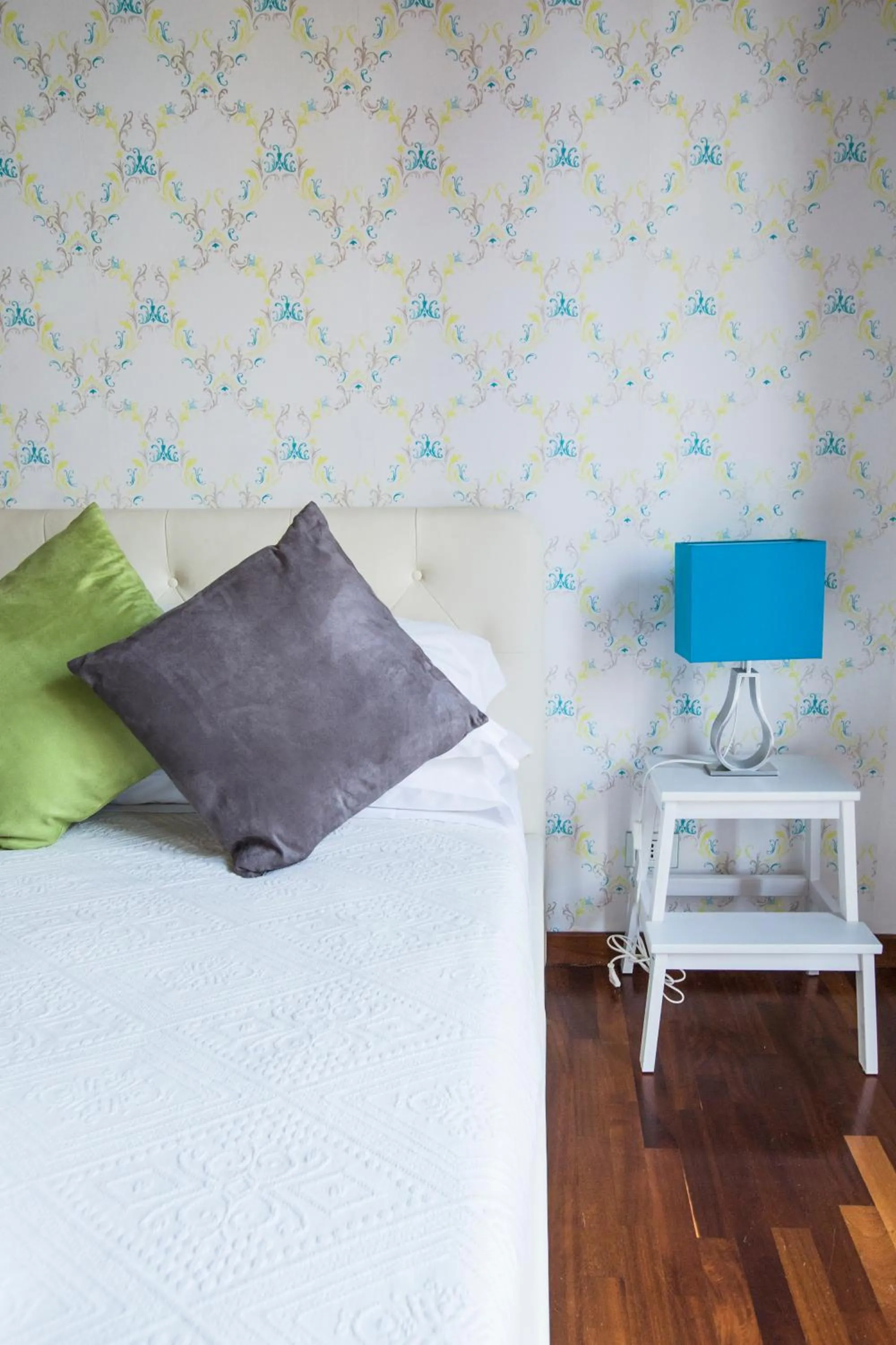 Decorative detail, Bed in Pettinary Village B&B