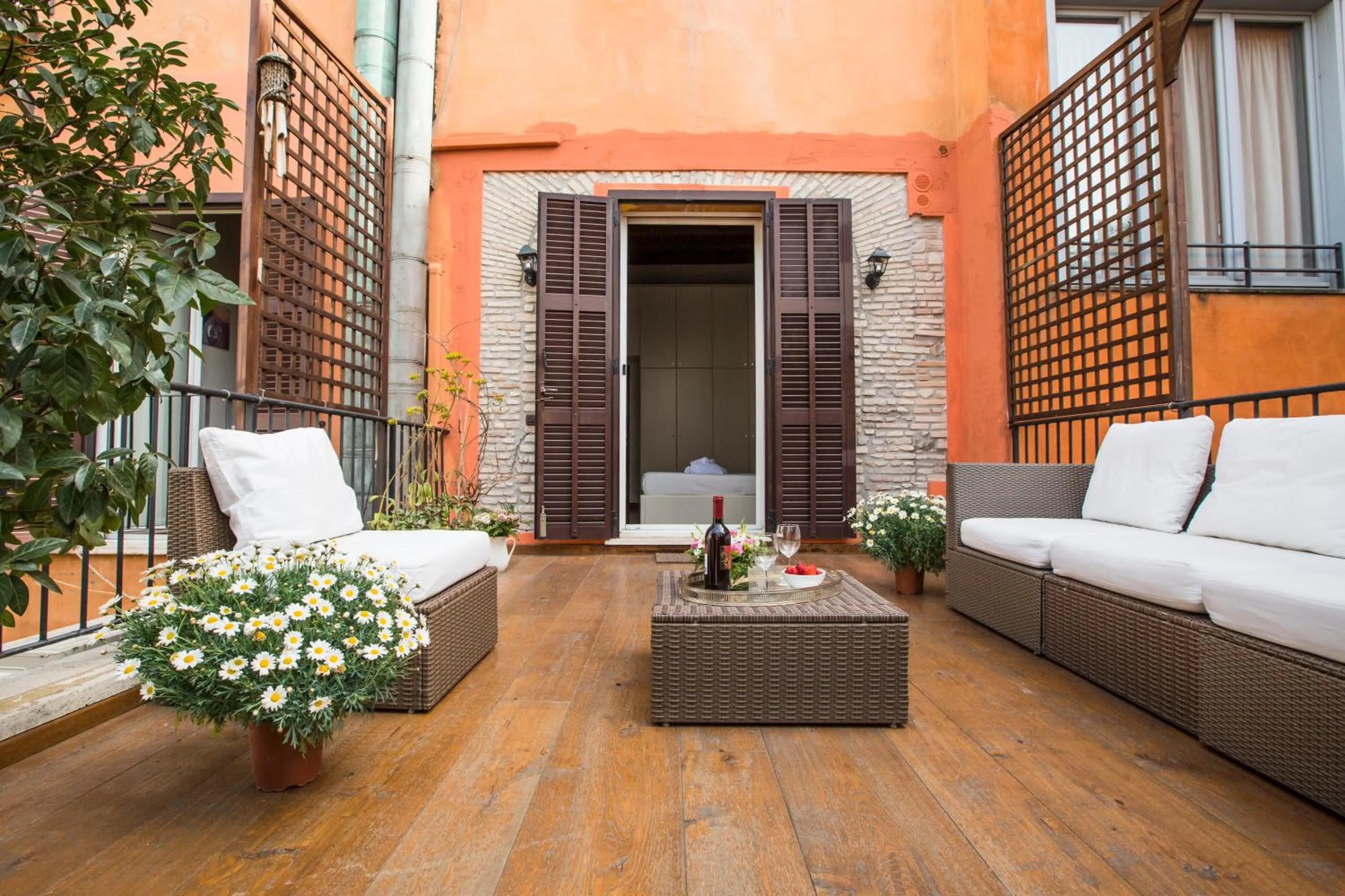 Balcony/Terrace in Pettinary Village B&B