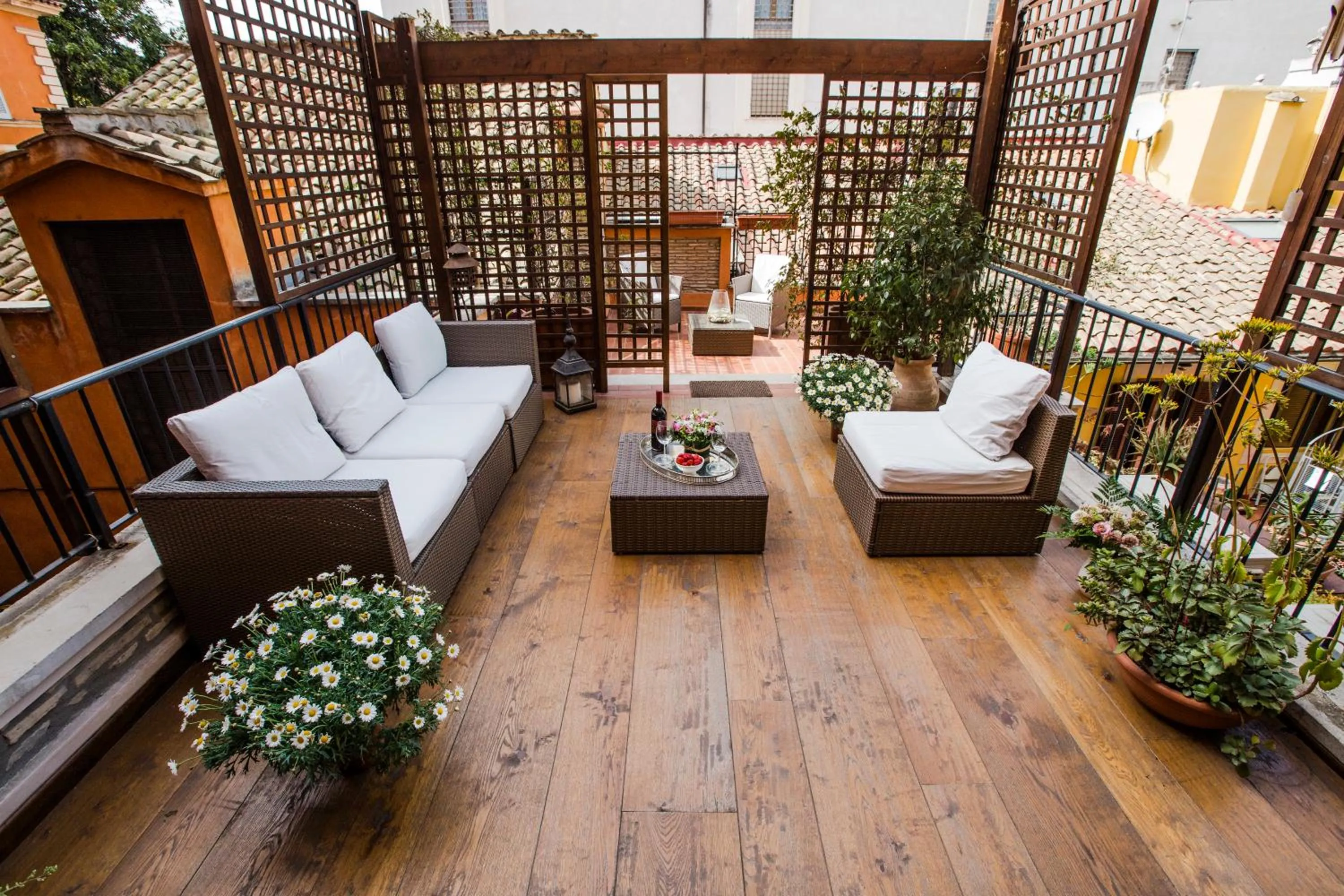 Balcony/Terrace in Pettinary Village B&B