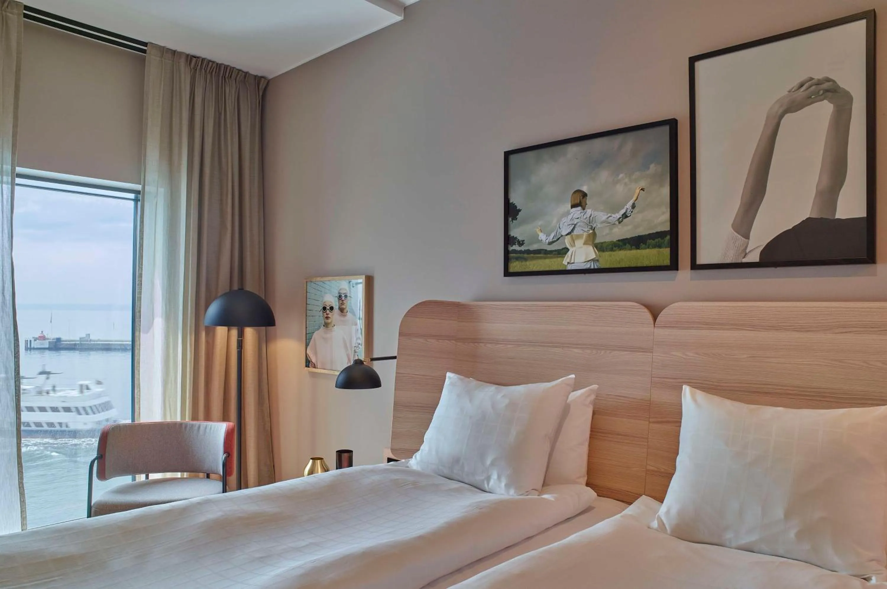 Bedroom, Bed in Scandic Oceanhamnen