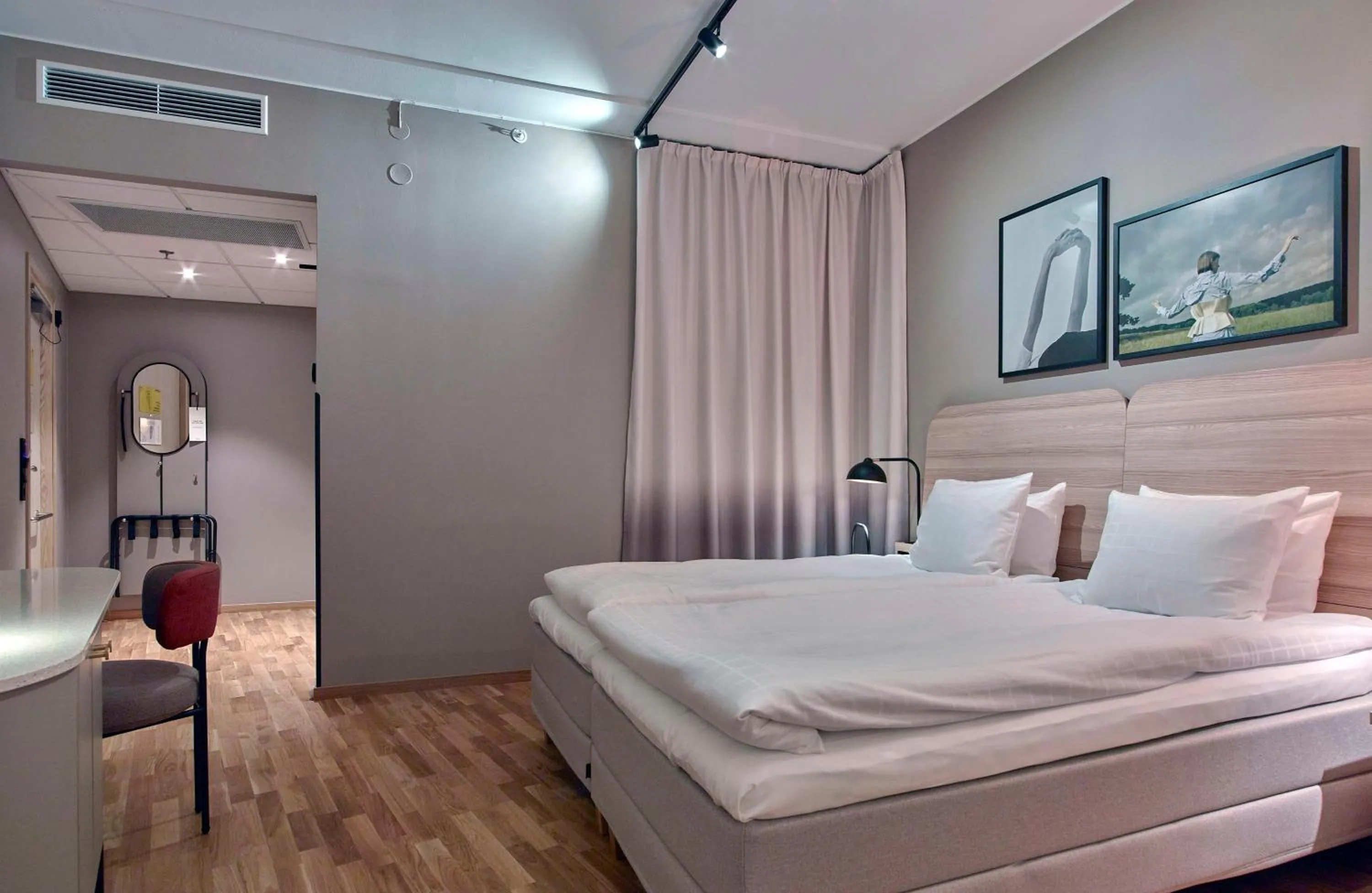 Bedroom, Bed in Scandic Oceanhamnen