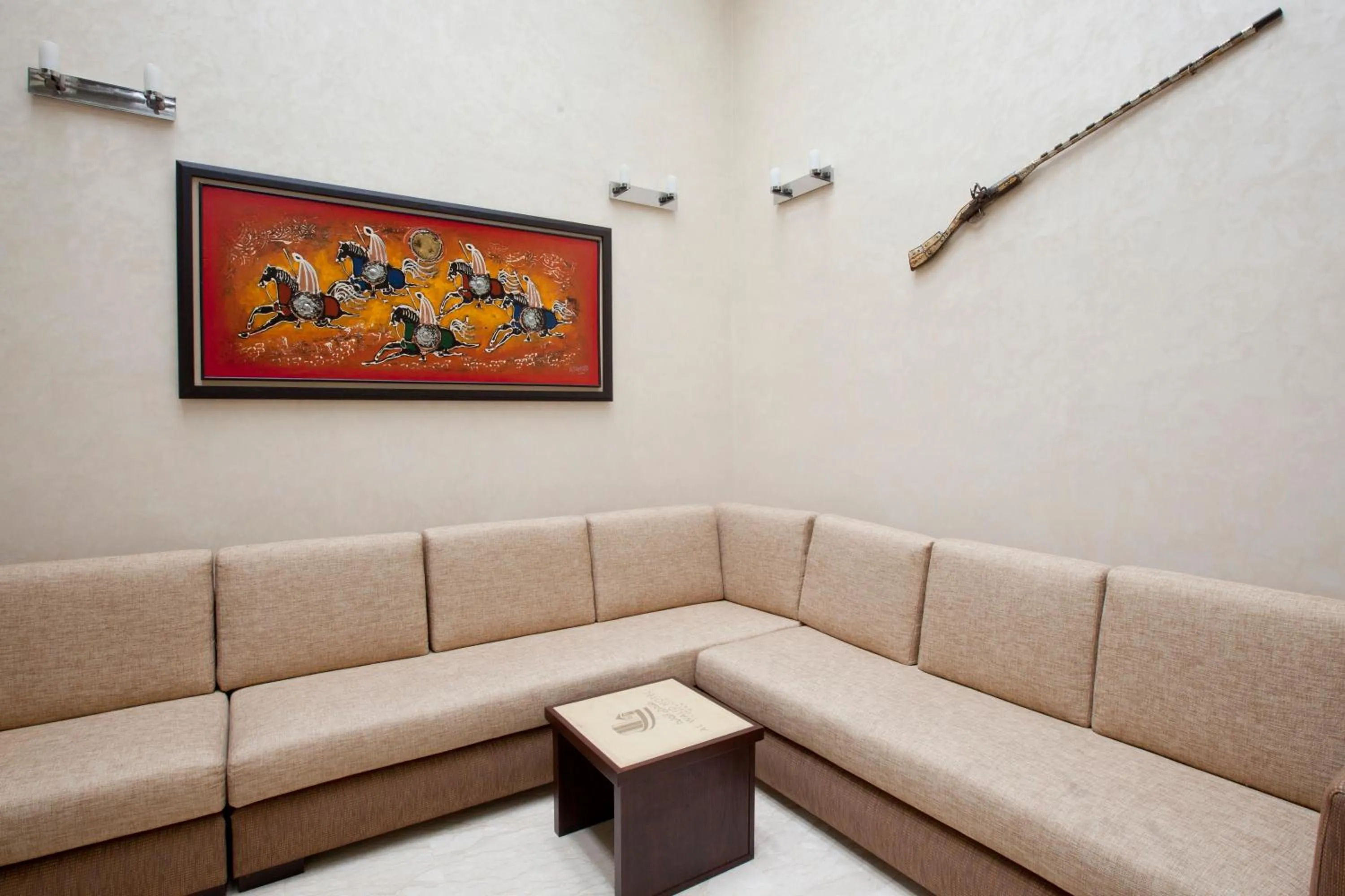 Decorative detail in Hotel Al Walid