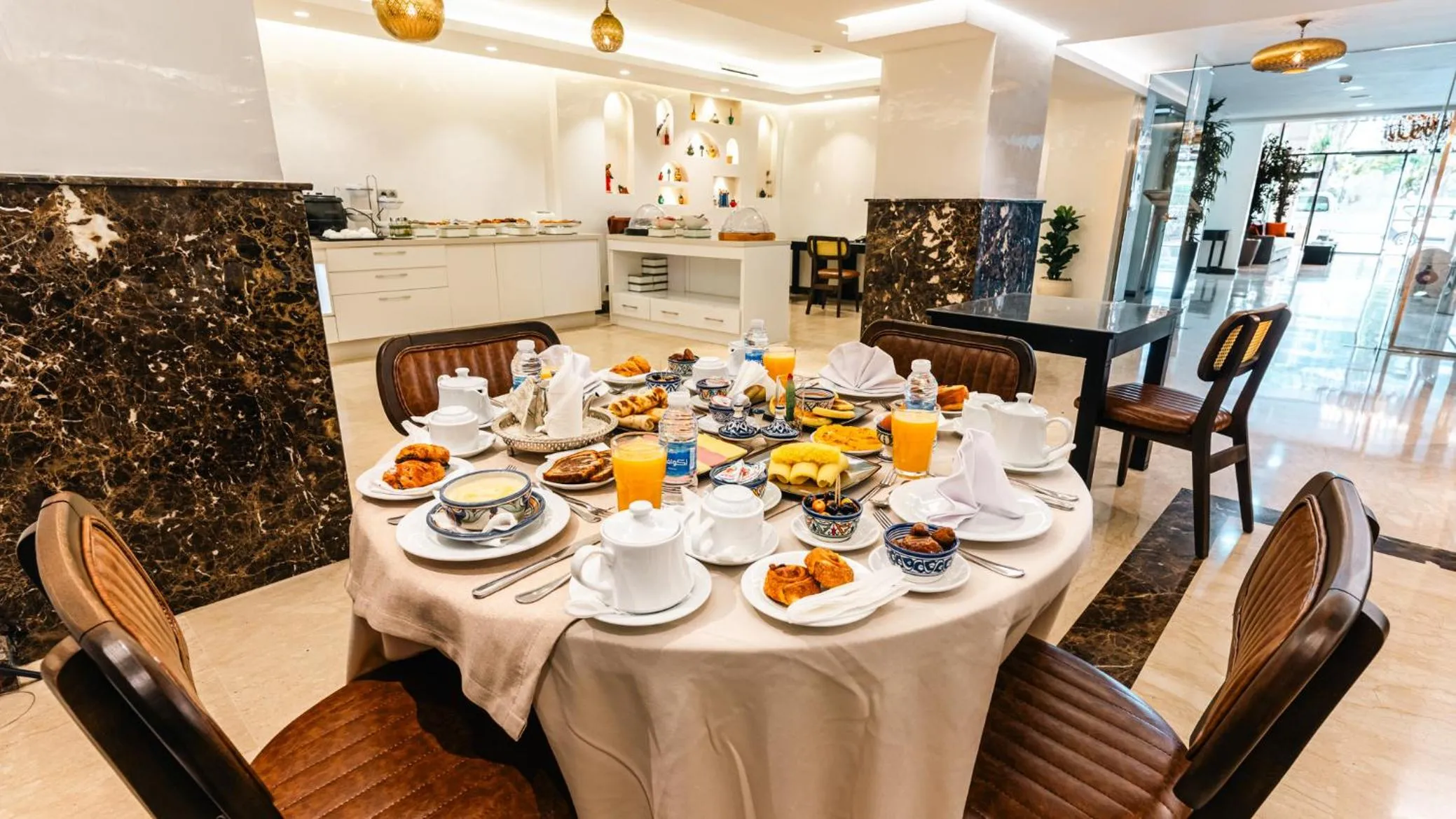 Breakfast in Hotel Al Walid