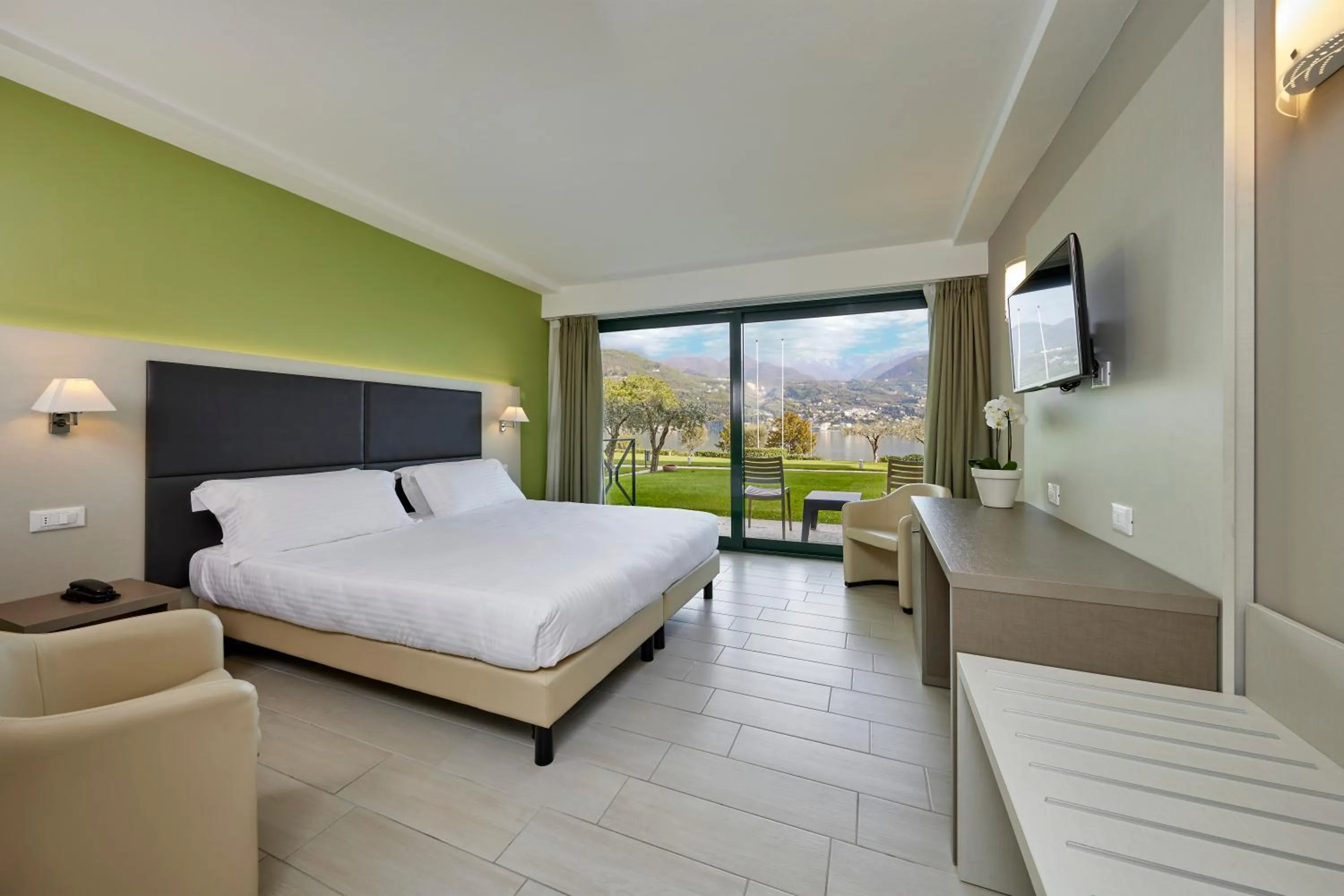 Bedroom, Bed in Park Hotel Casimiro