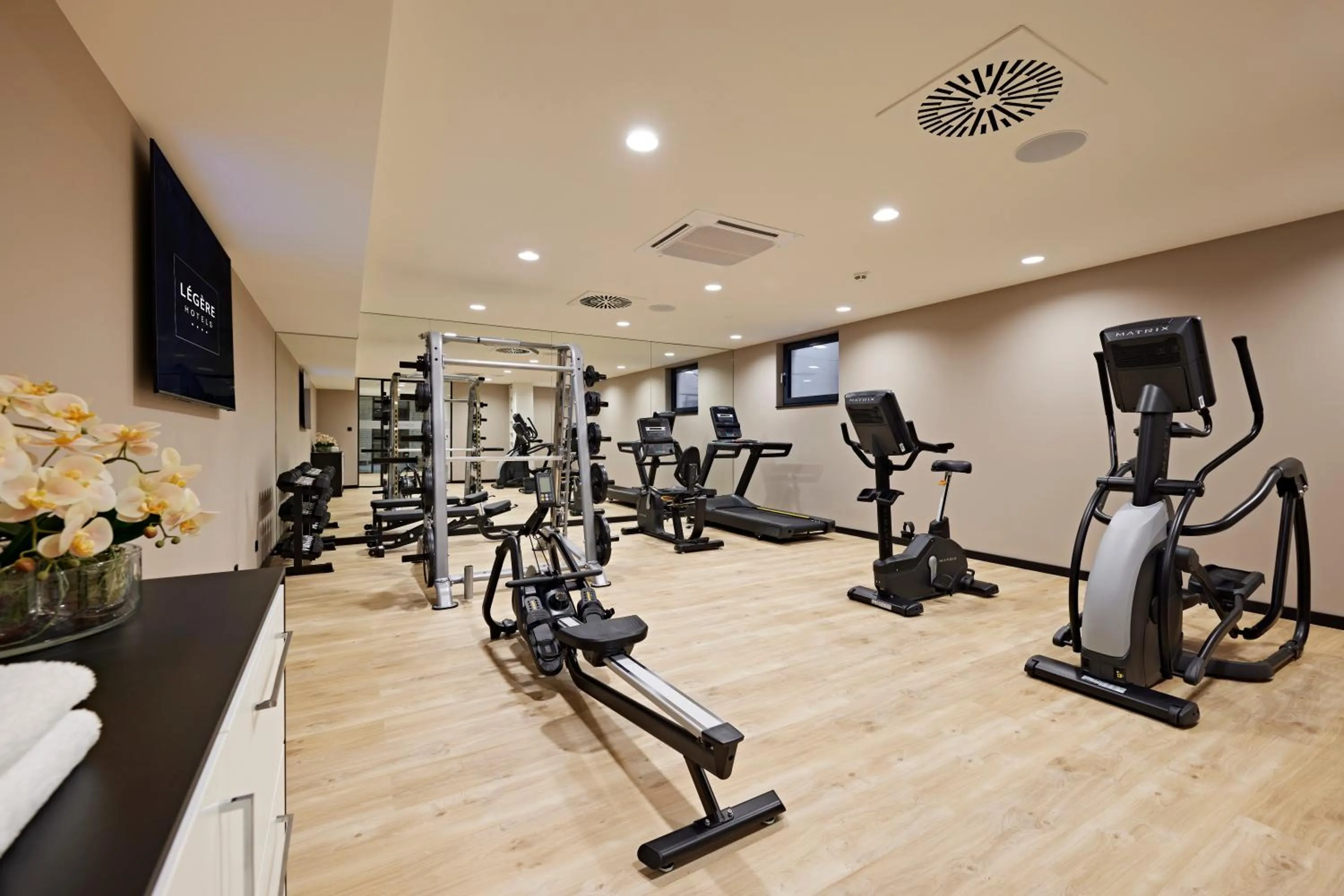 Fitness centre/facilities in LEGERE HOTEL Erfurt