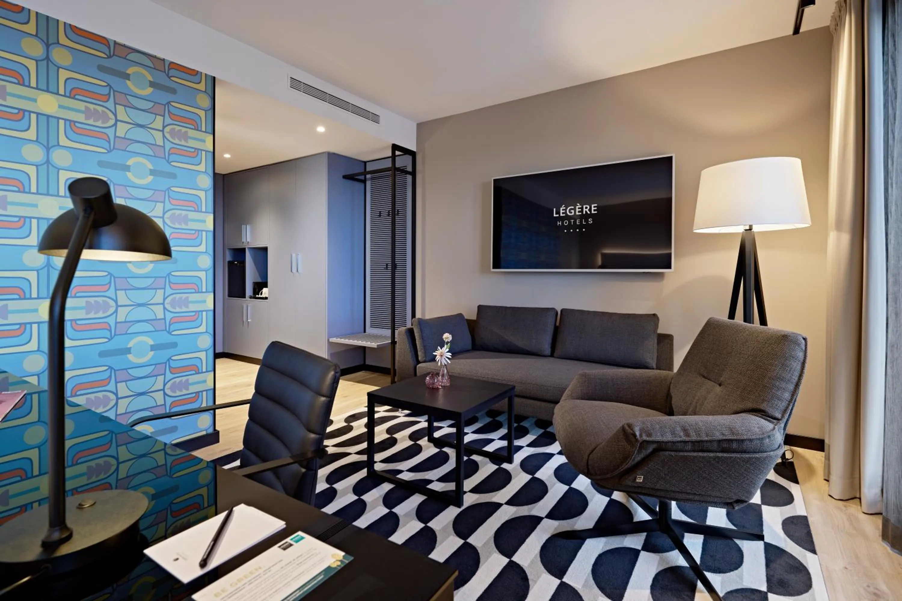 Living room in LEGERE HOTEL Erfurt