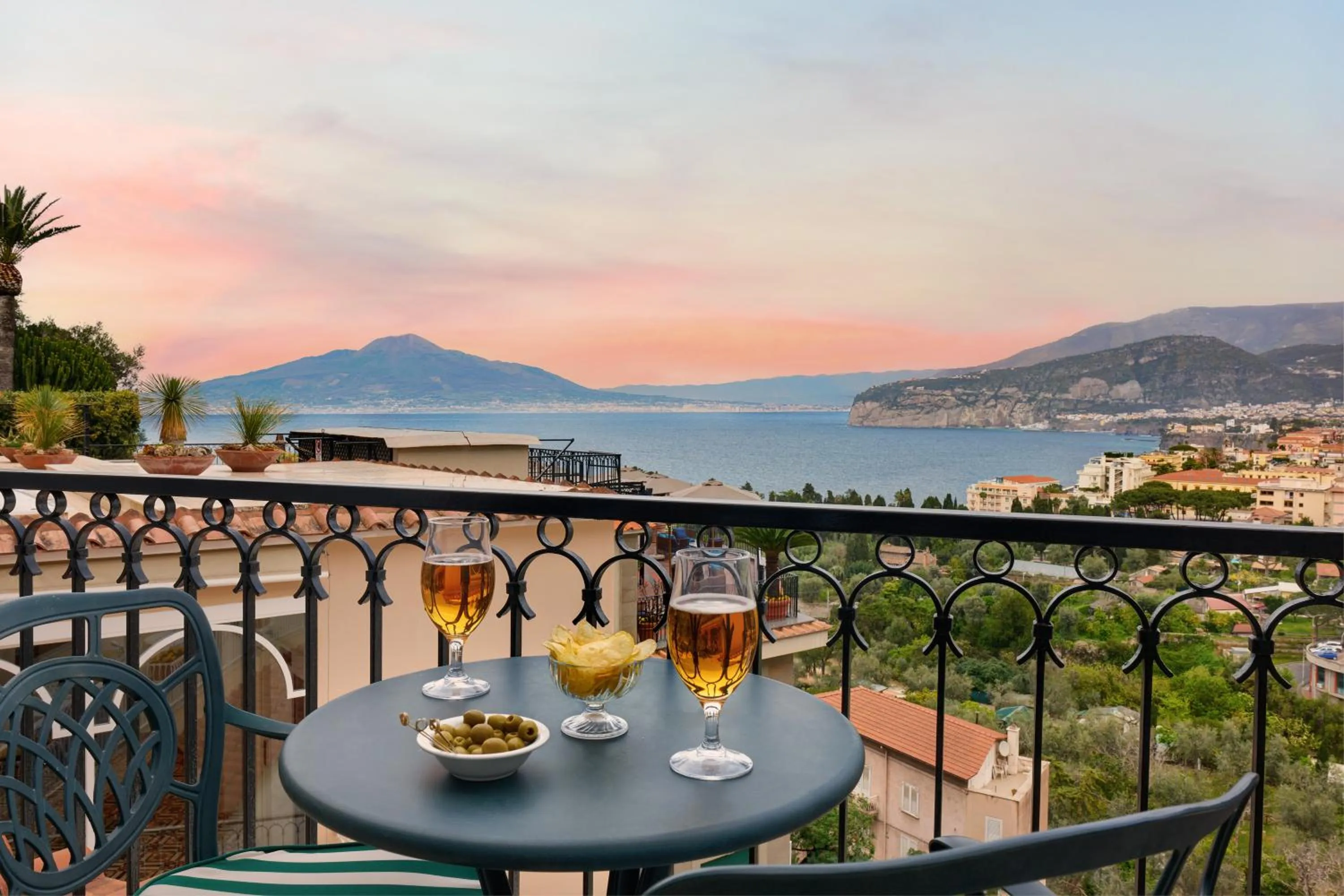 Balcony/Terrace in Grand Hotel Capodimonte
