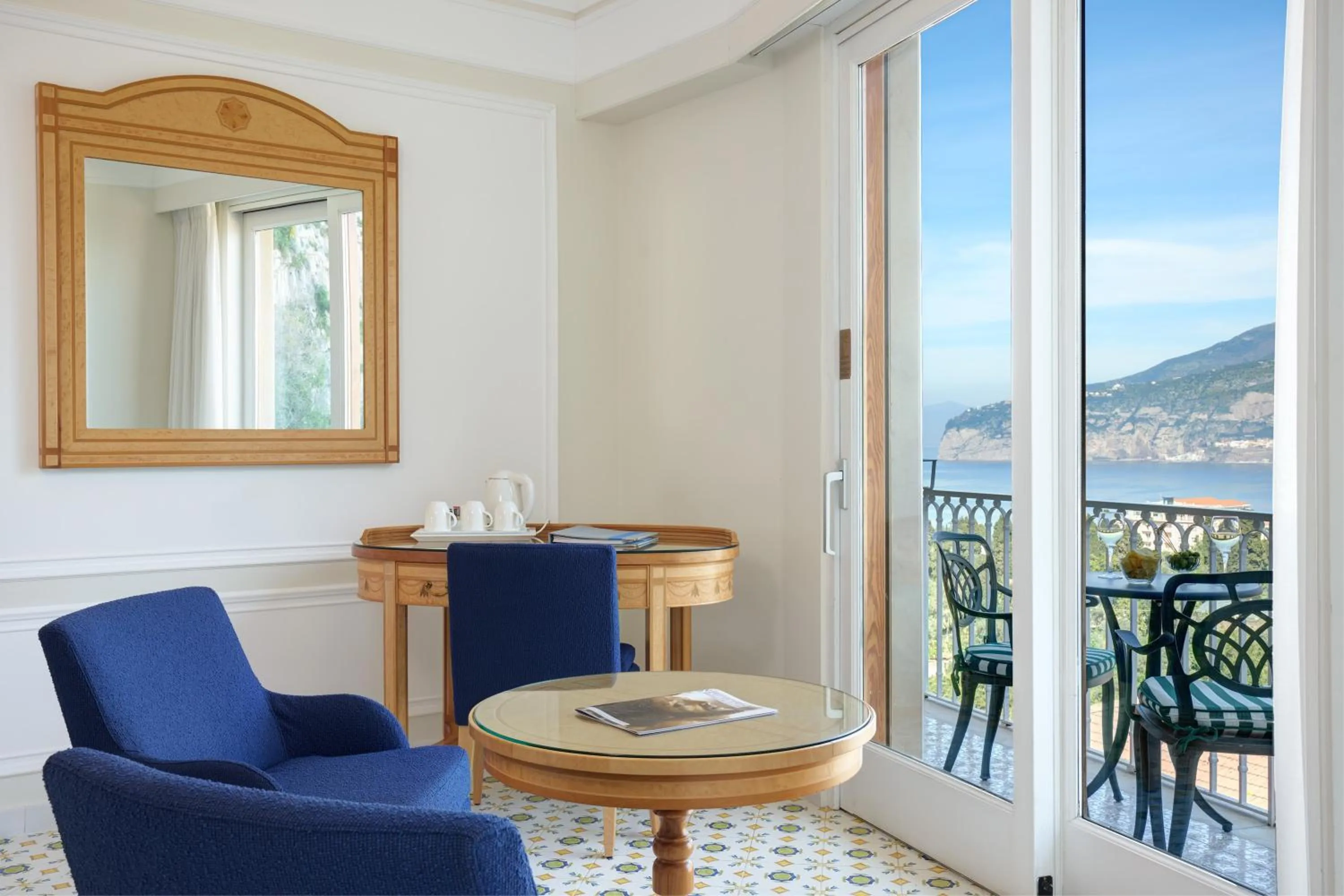 Balcony/Terrace in Grand Hotel Capodimonte