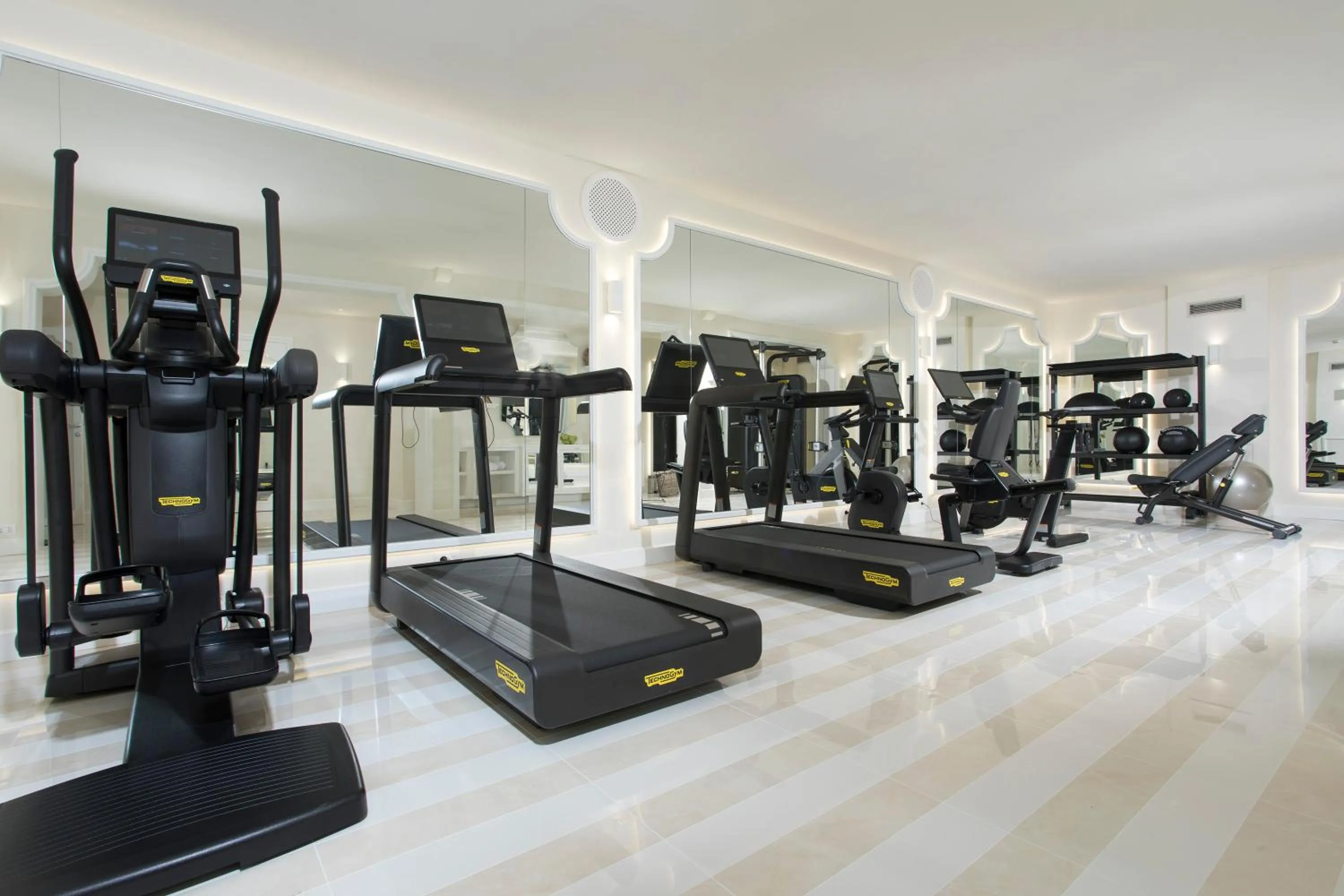 Fitness centre/facilities in Grand Hotel Capodimonte