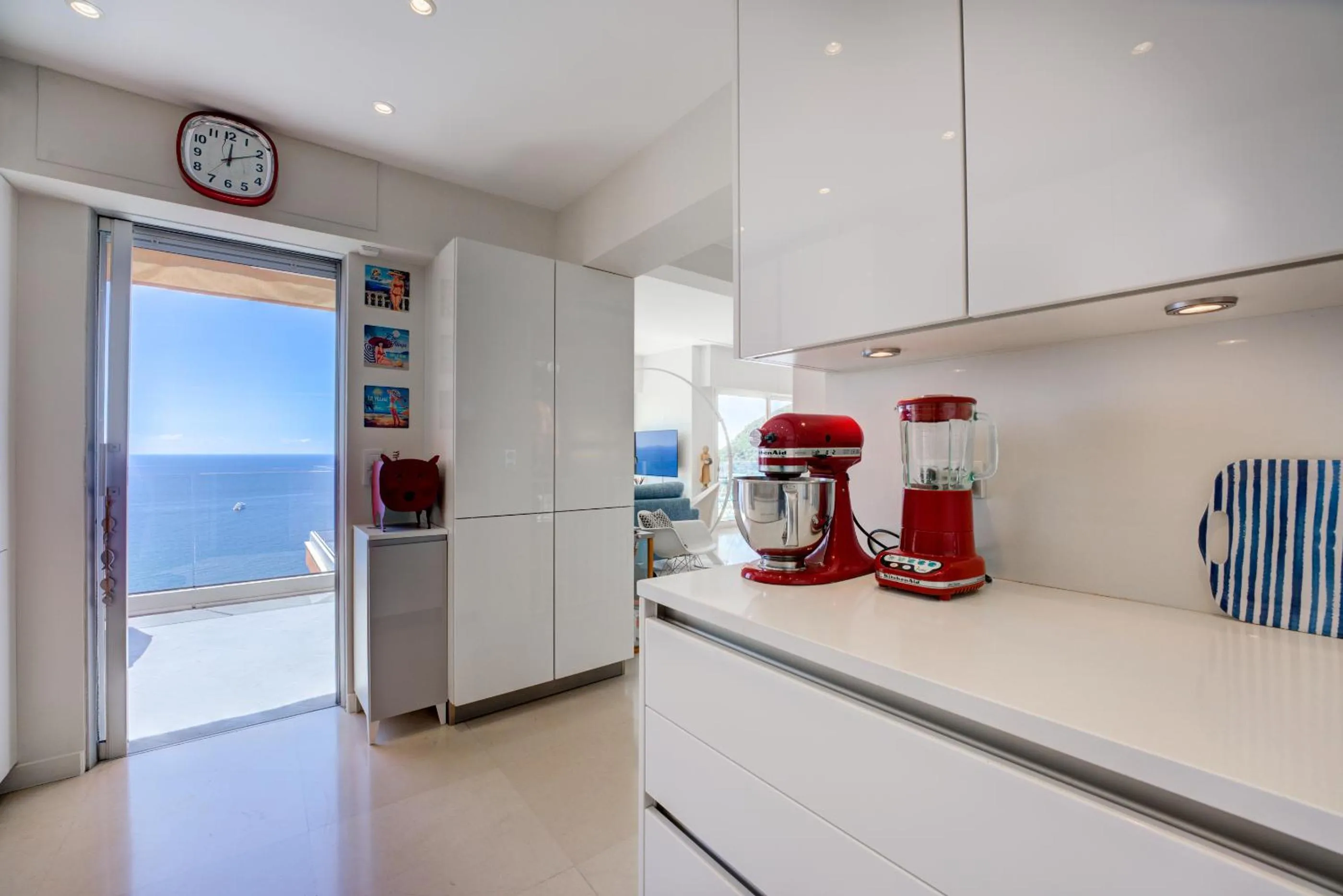 Sea view in Villa Eze Vue Mer