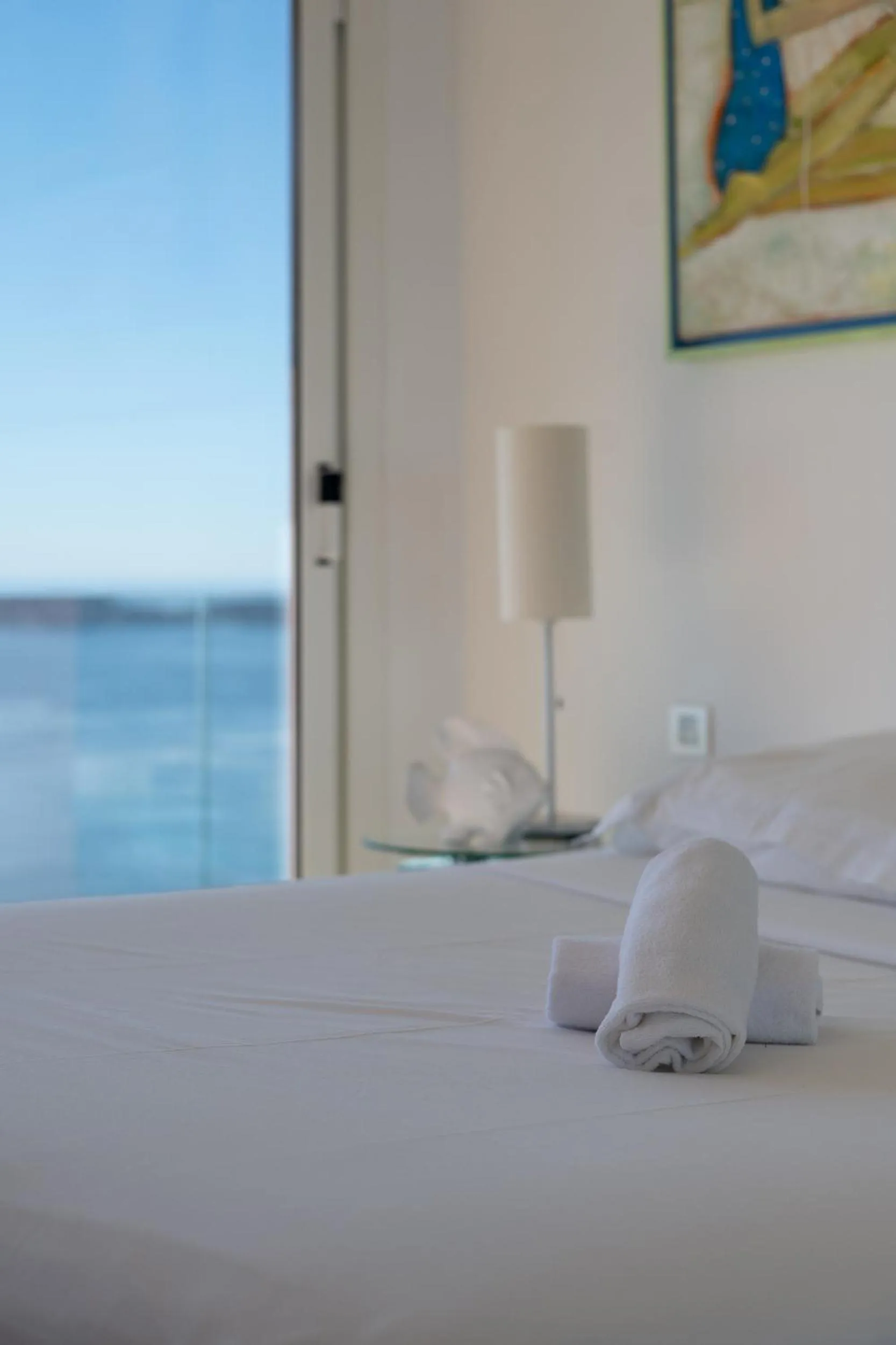 Bed in Villa Eze Vue Mer