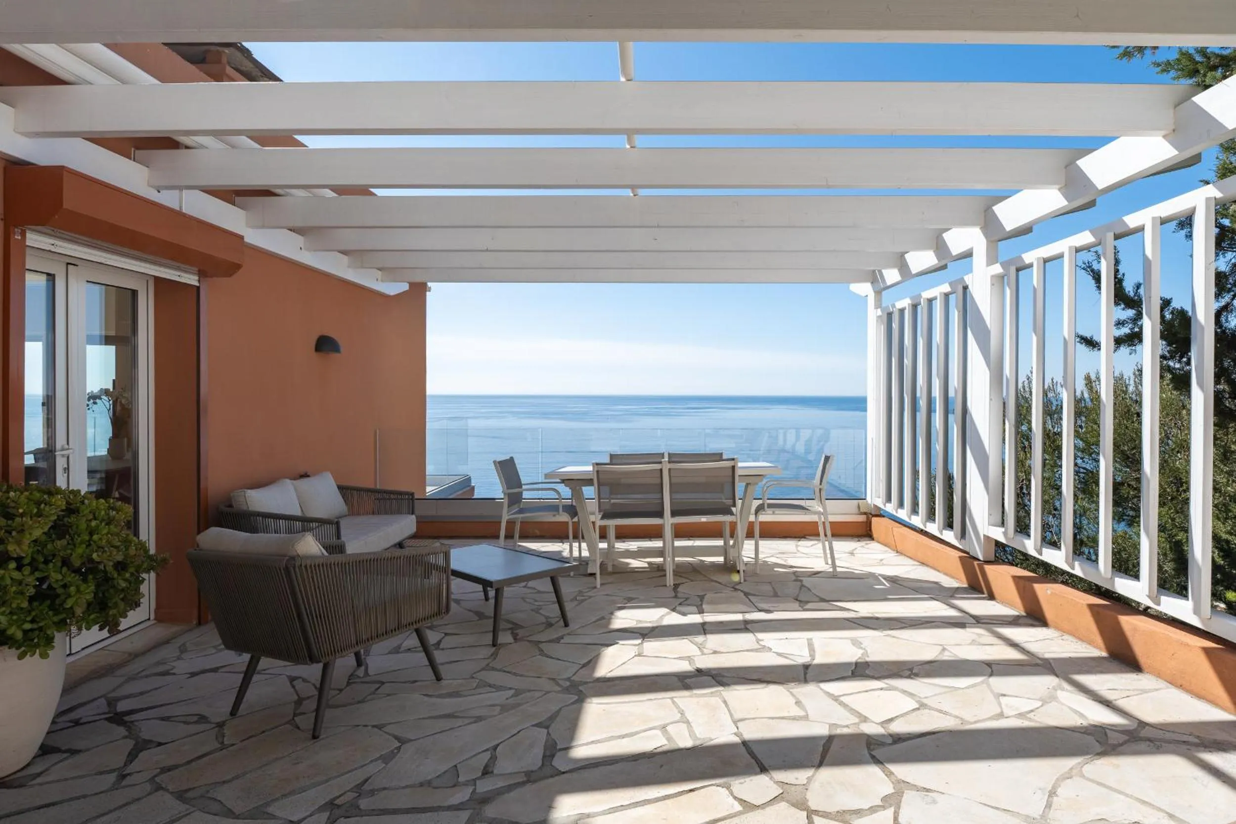 Patio in Villa Eze Vue Mer