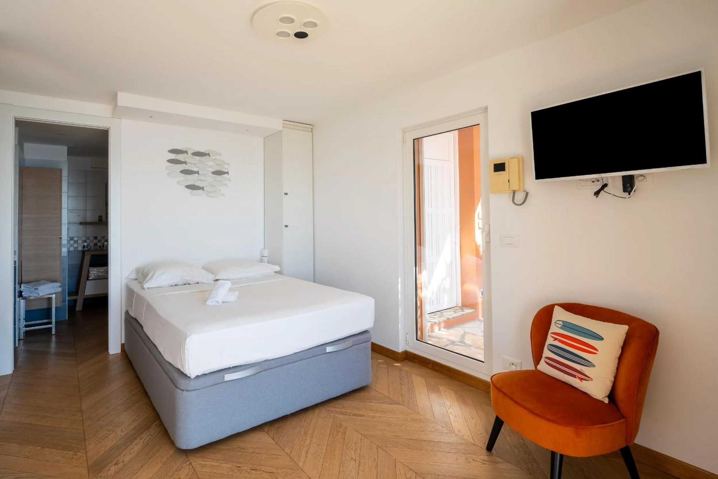 Bed in Villa Eze Vue Mer