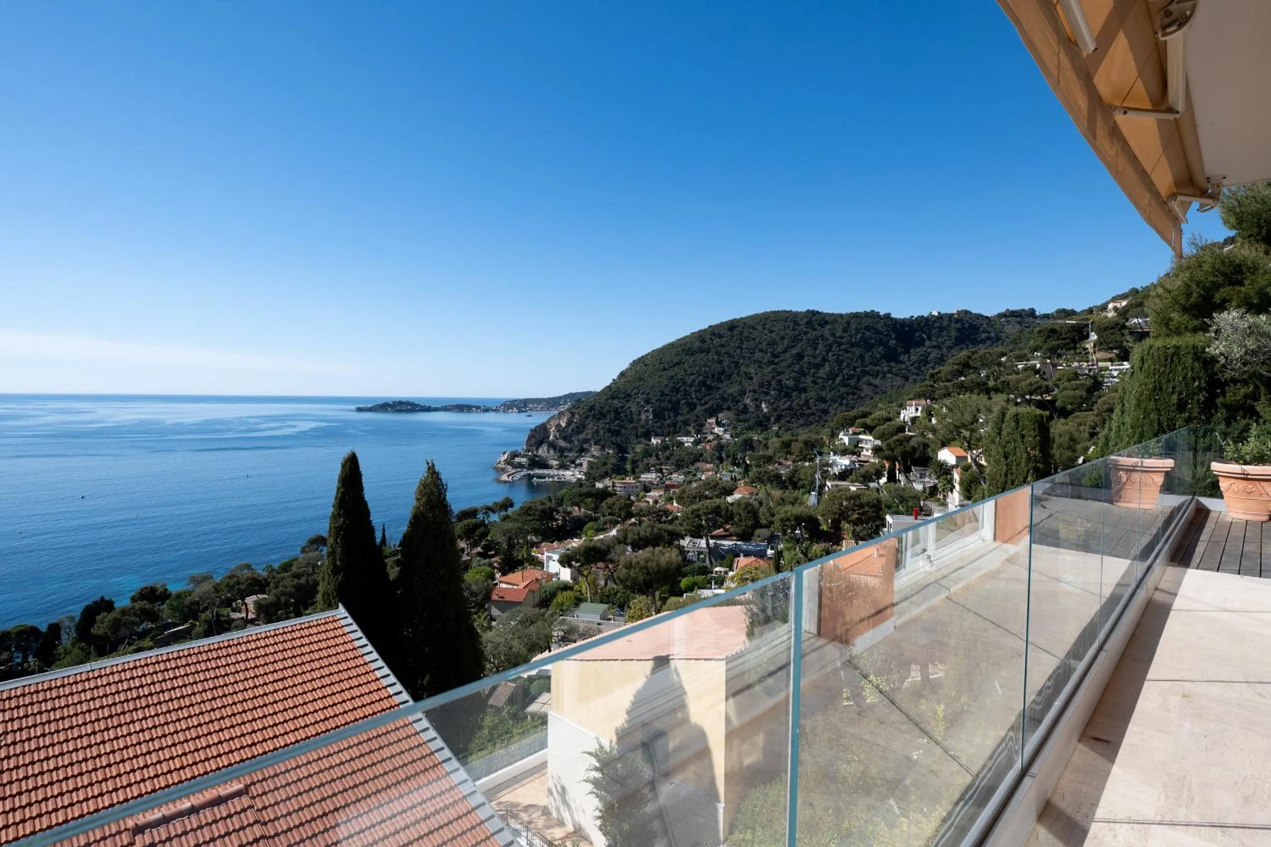 Balcony/Terrace in Villa Eze Vue Mer