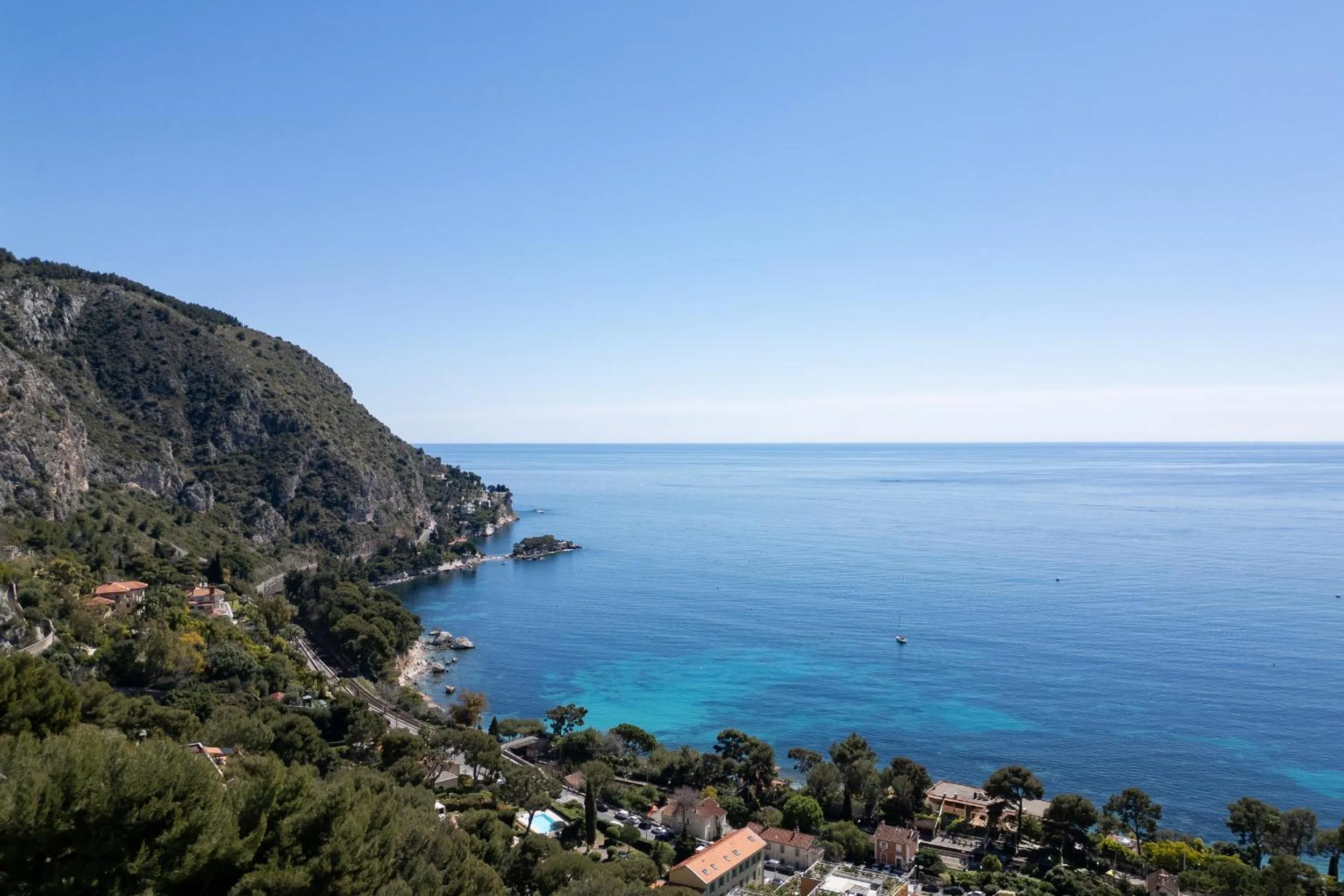 Natural landscape in Villa Eze Vue Mer