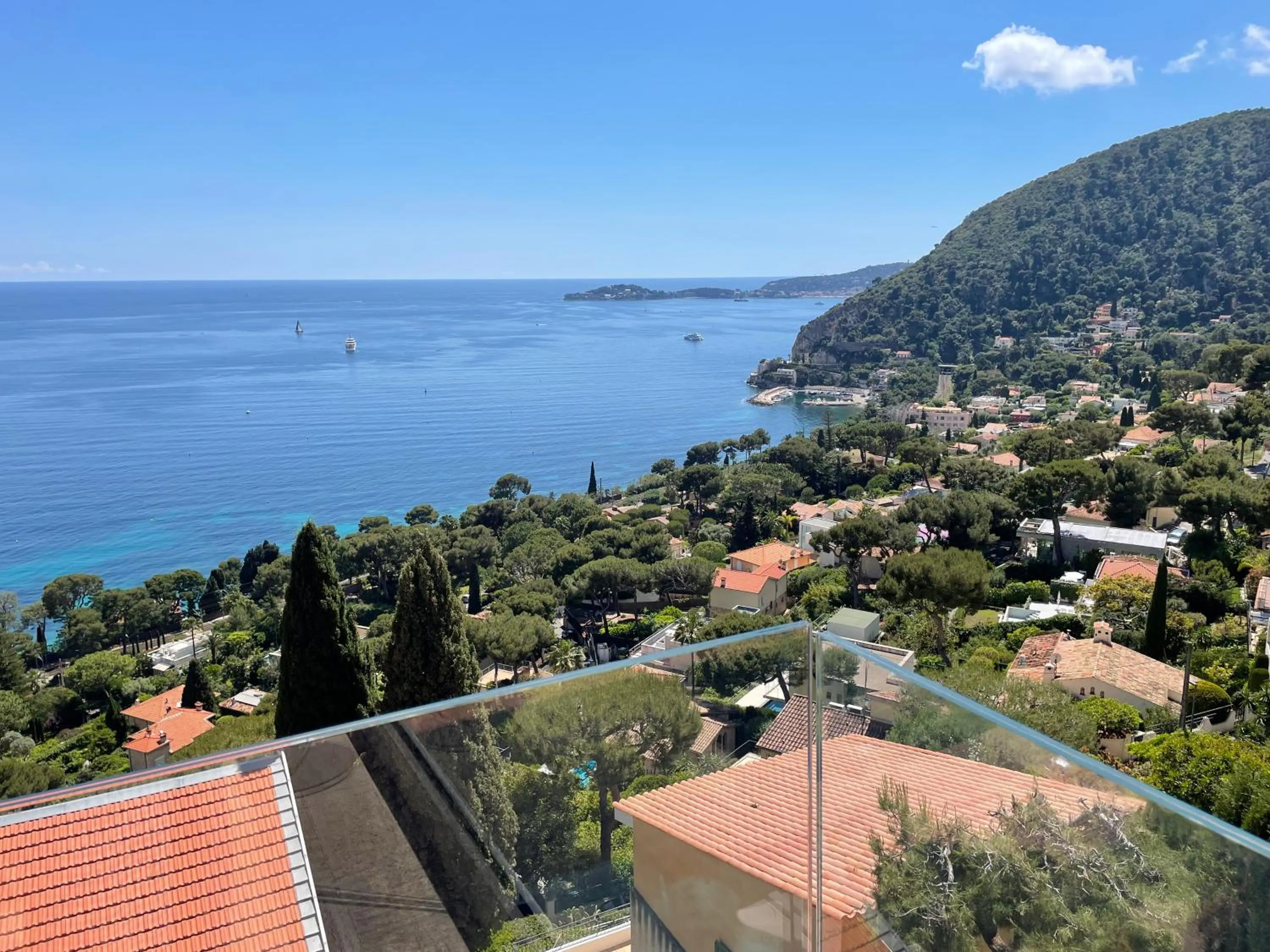 Natural landscape in Villa Eze Vue Mer