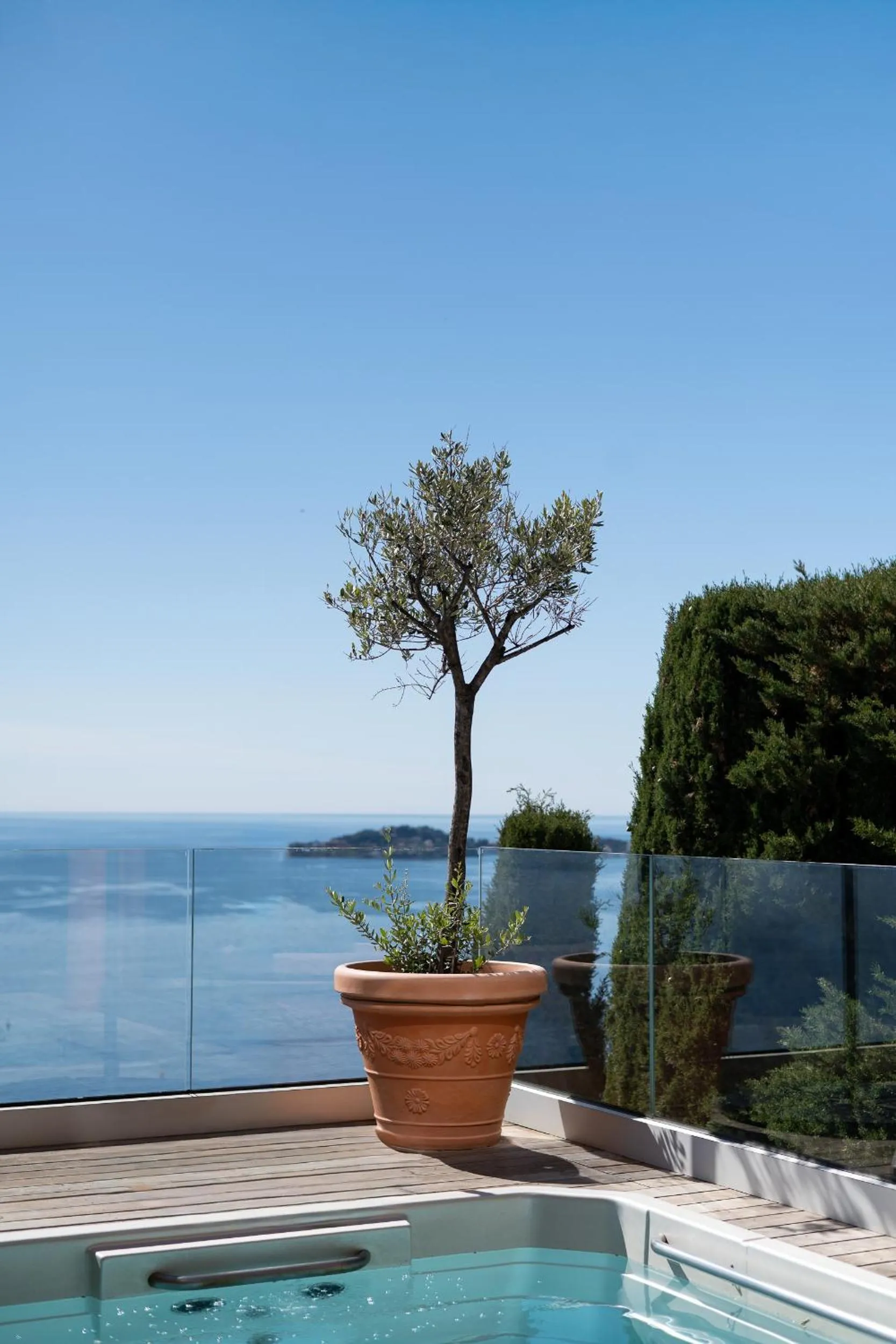 Swimming pool in Villa Eze Vue Mer