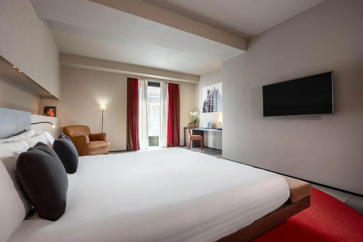 Bedroom, Bed in iH Hotels Milano Ambasciatori