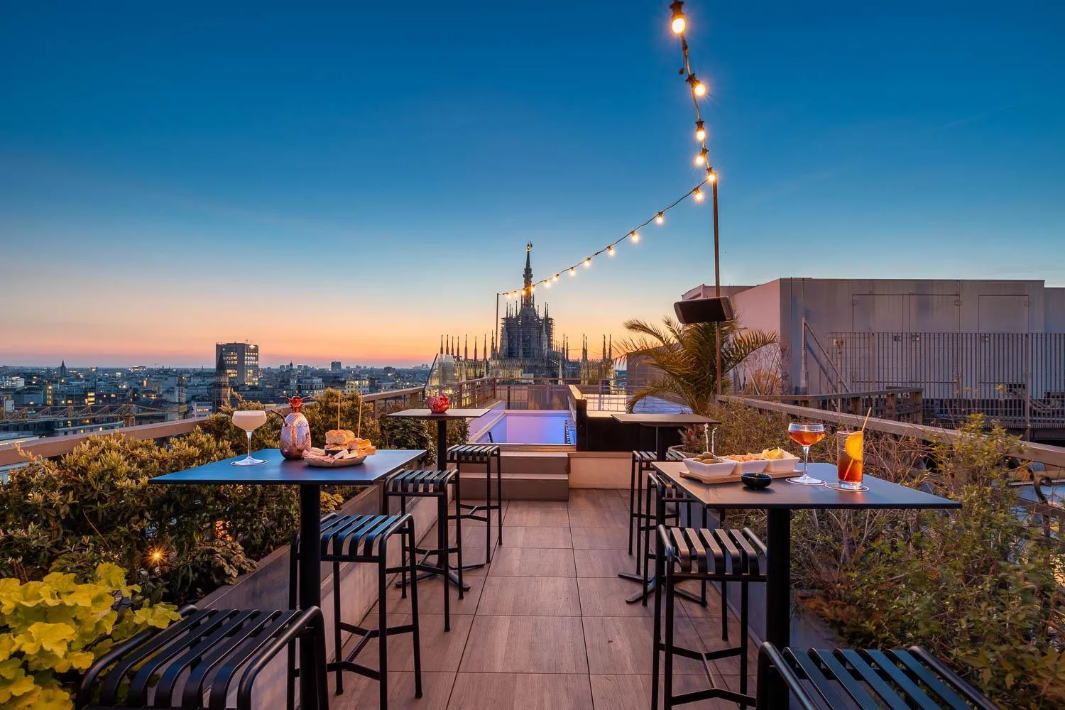 Balcony/Terrace in iH Hotels Milano Ambasciatori