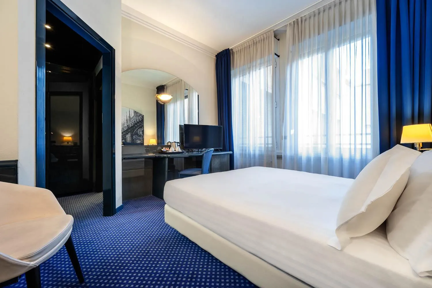 Bed in iH Hotels Milano Ambasciatori