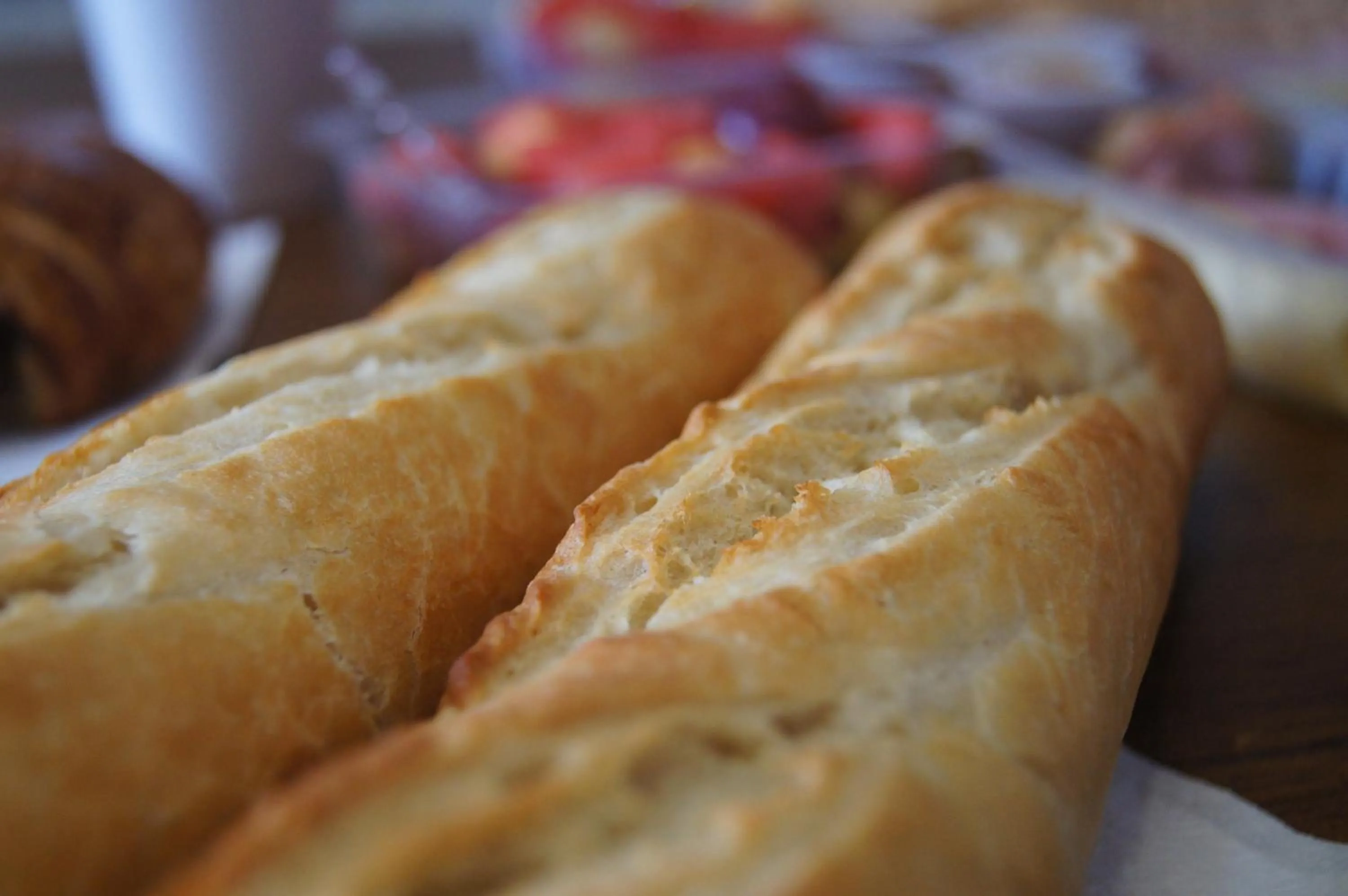 Continental breakfast in Residence Les Cayalines