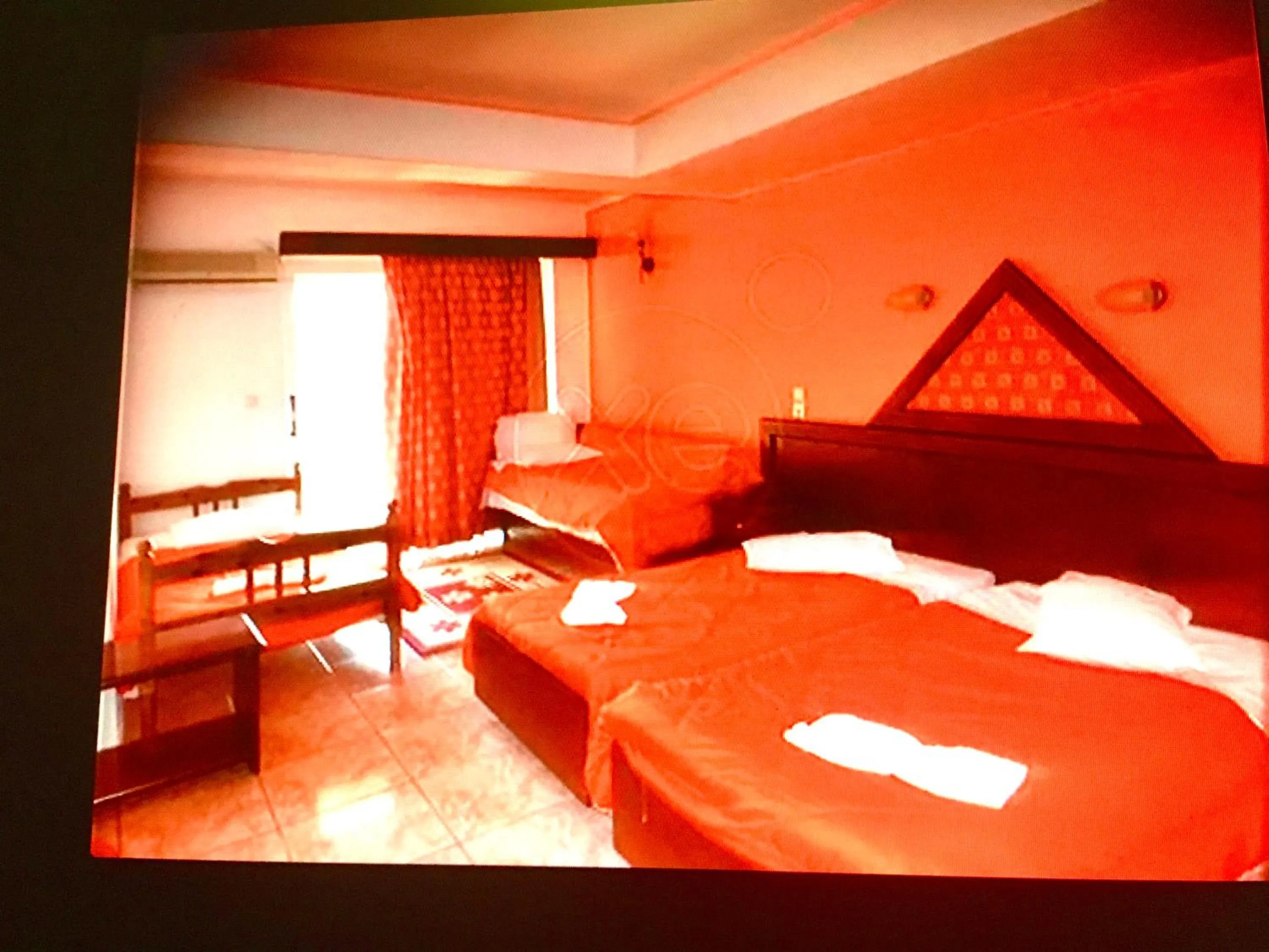 Photo of the whole room, Bed in delphi aiolos center hotel panoramic view&yoga harmony hotel&rooms