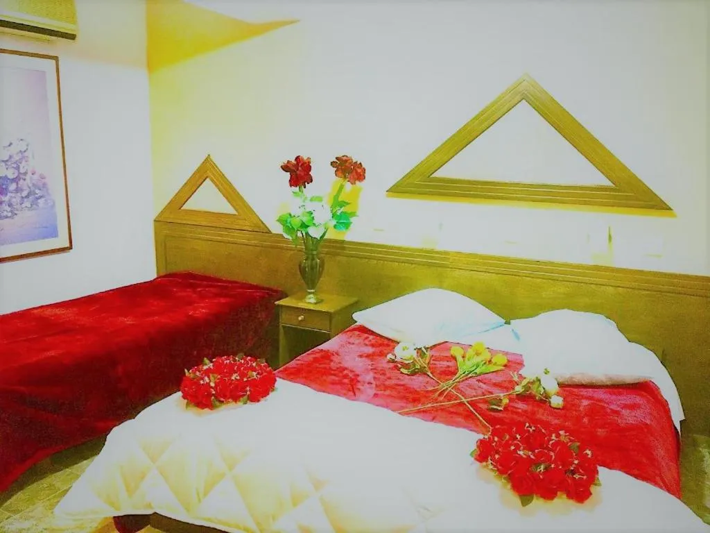 Bed in delphi aiolos center hotel panoramic view&yoga harmony hotel&rooms