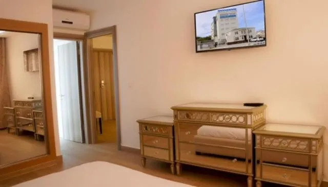 Bed in Hotel Delphin-Nouadhibou