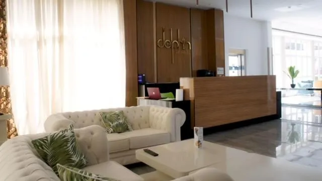 Lobby or reception in Hotel Delphin-Nouadhibou