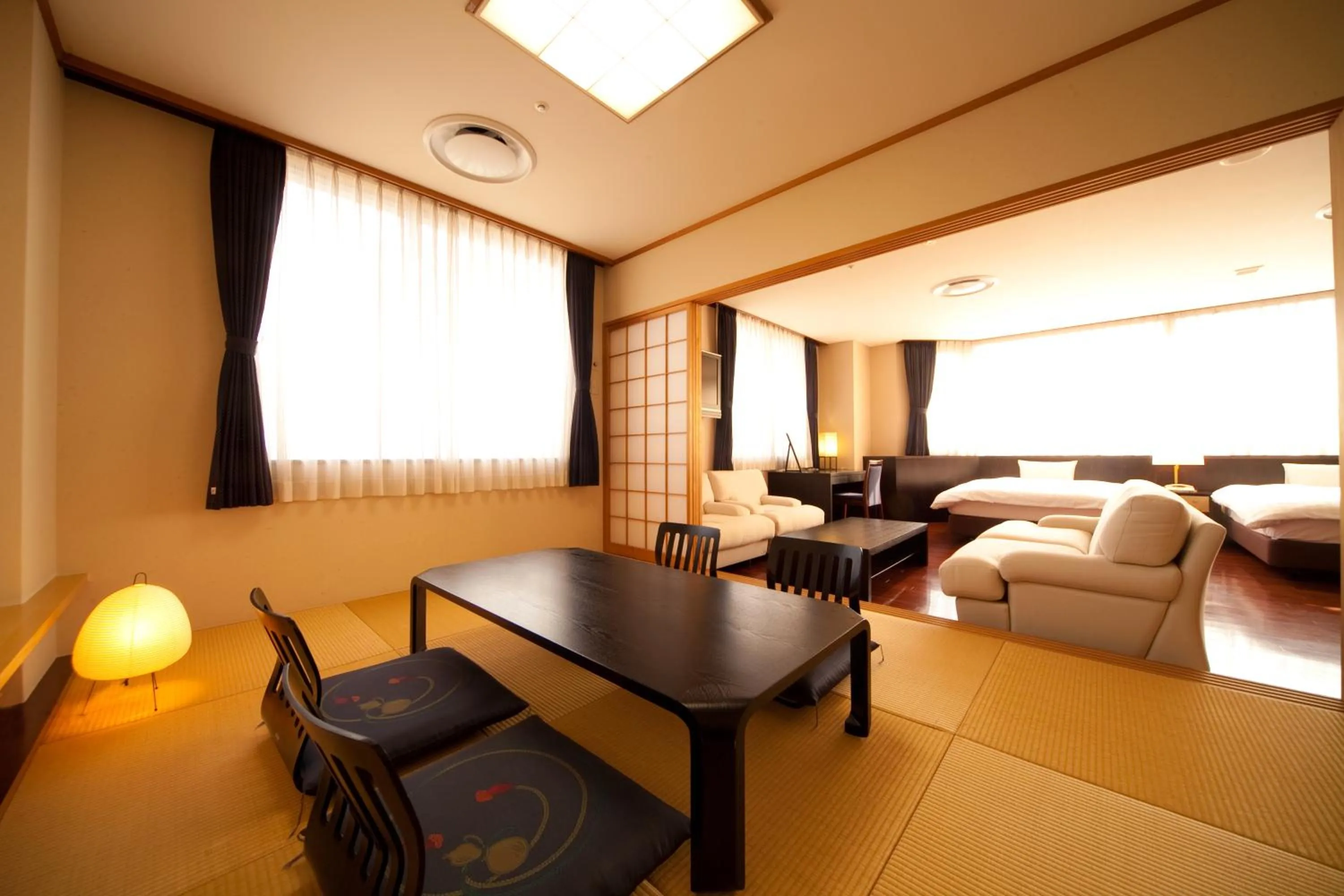Photo of the whole room, Bed in Kikunan Onsen Yubel Hotel