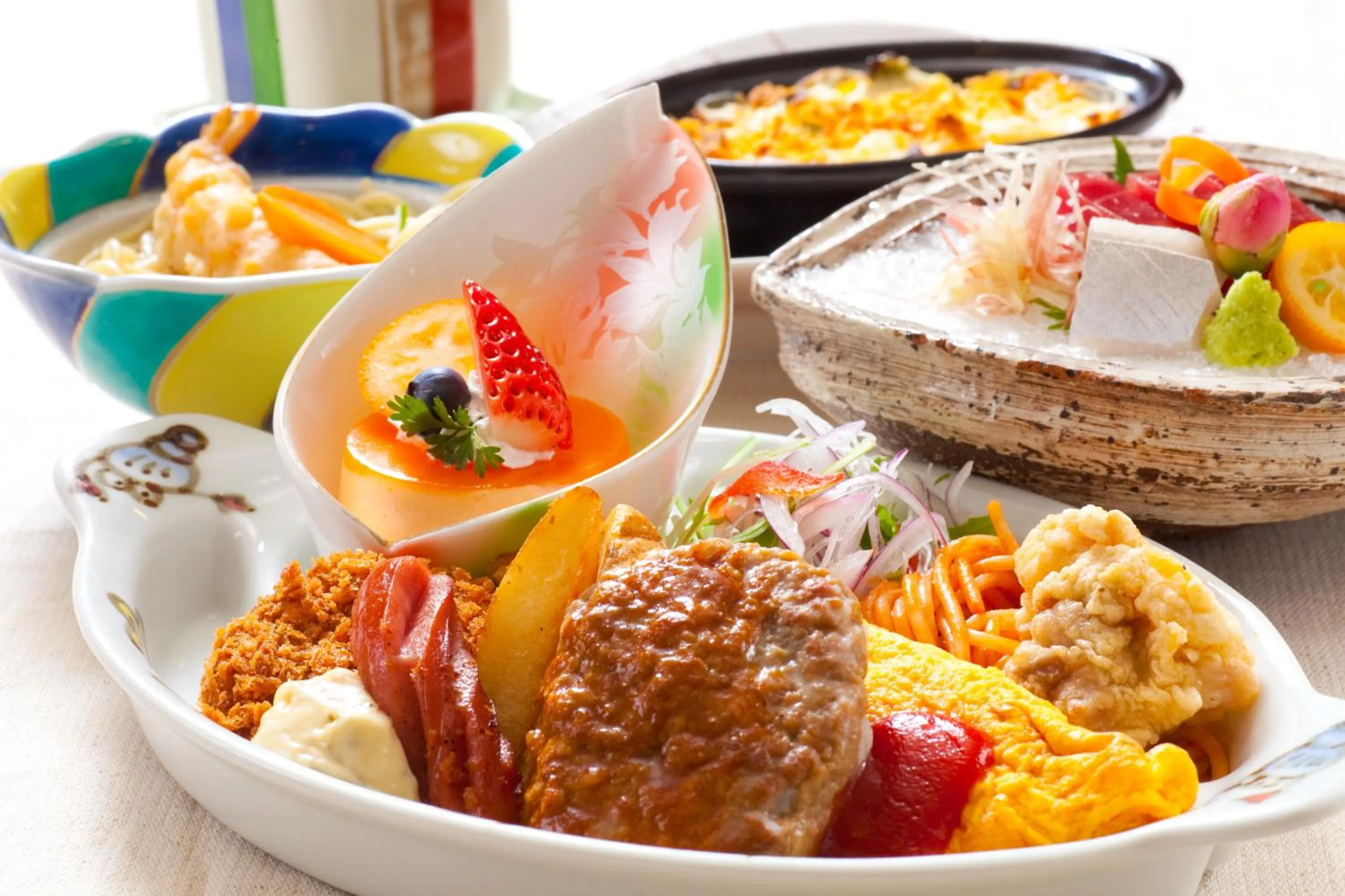 Food in Kikunan Onsen Yubel Hotel