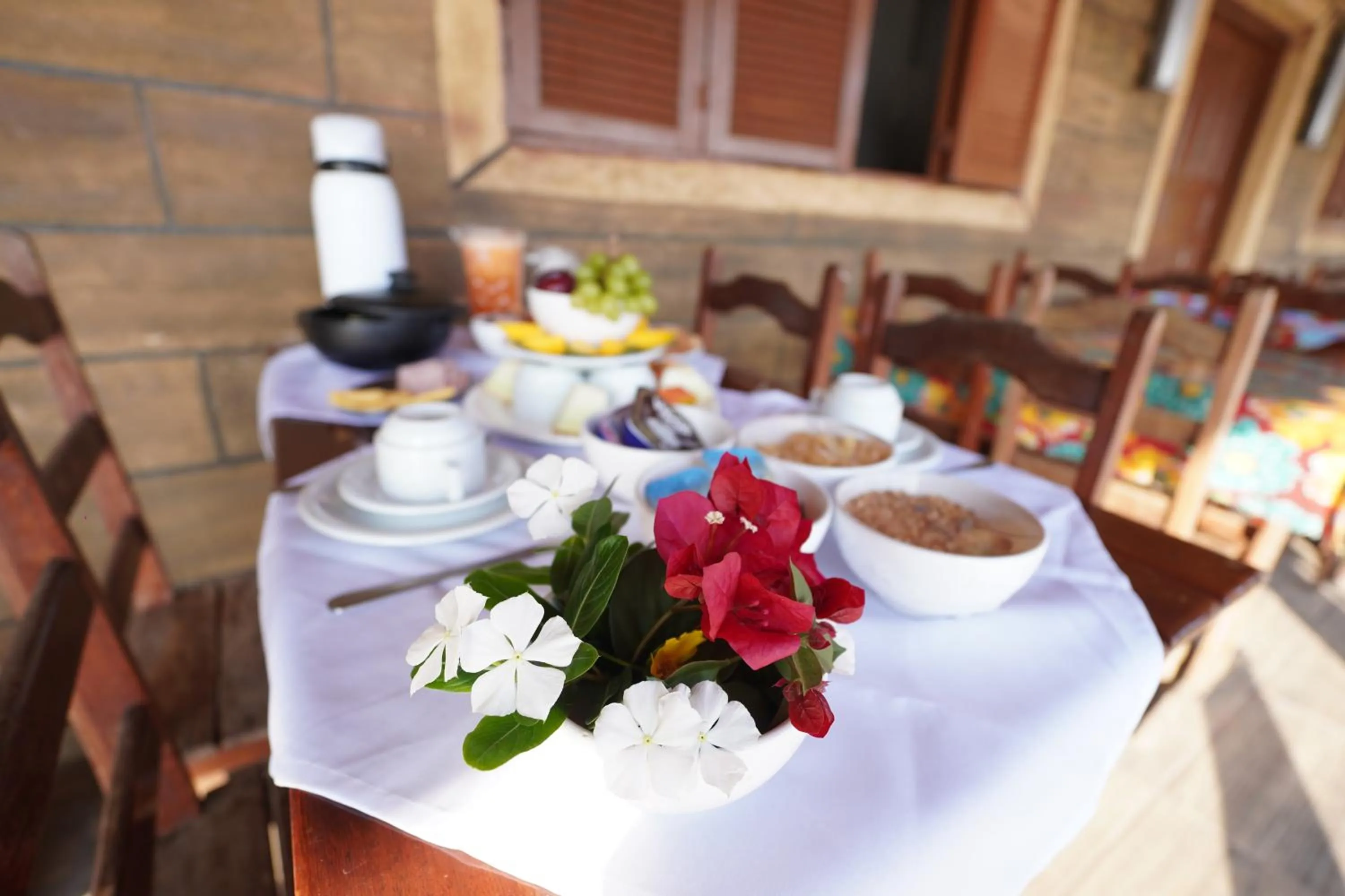 Food and drinks in Pousada Frezza Mergulho