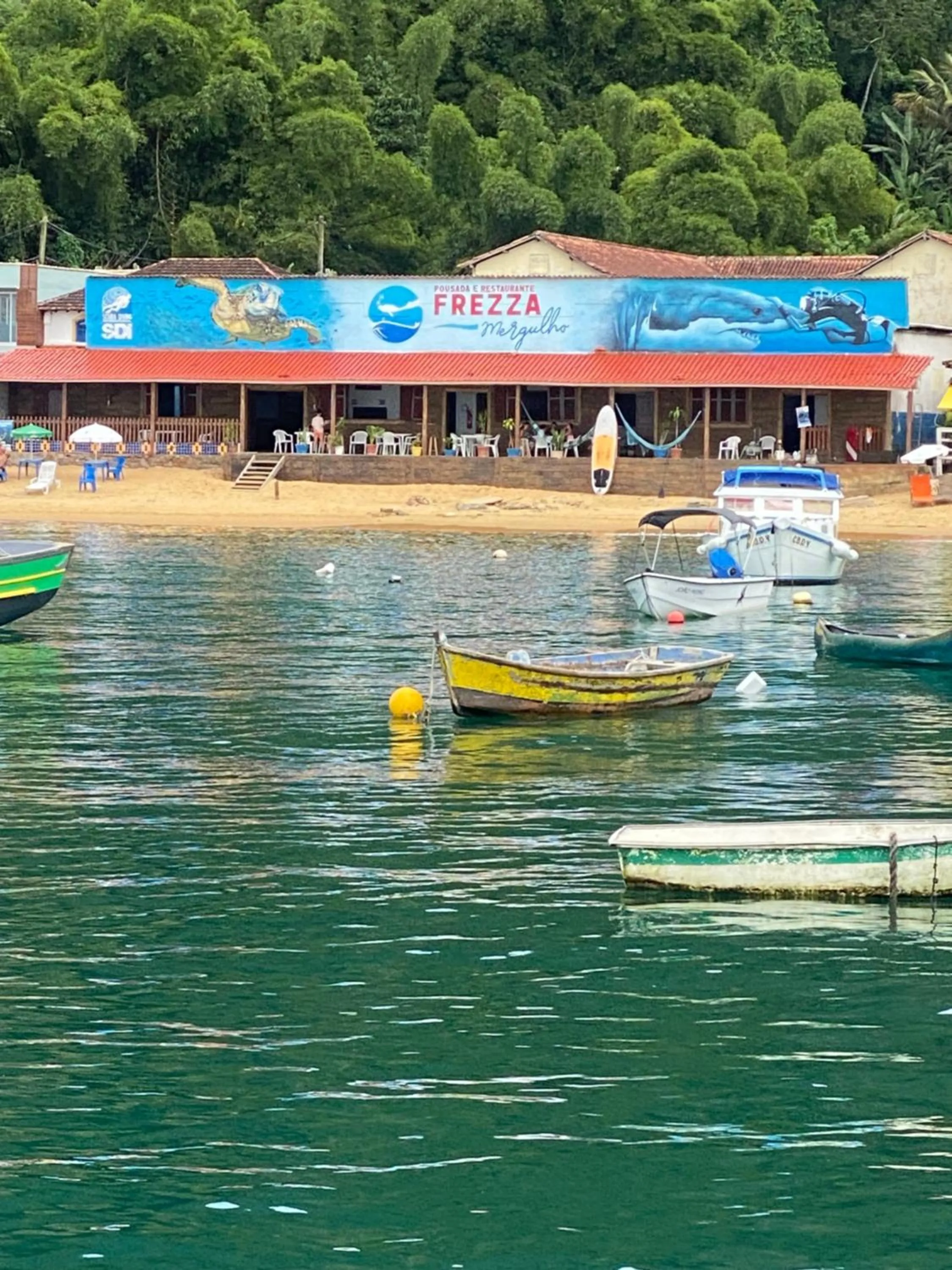 Natural landscape in Pousada Frezza Mergulho