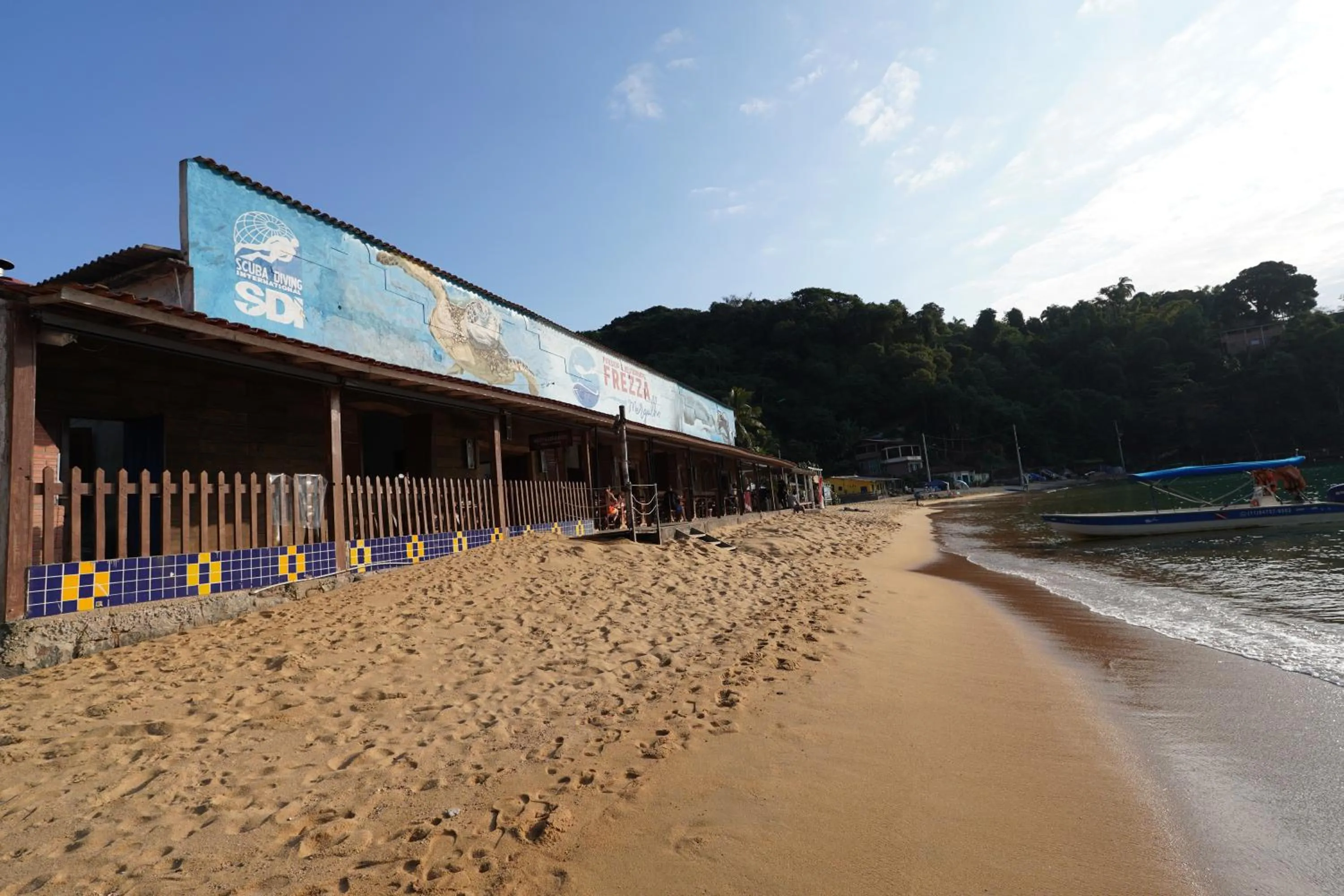 Facade/entrance in Pousada Frezza Mergulho